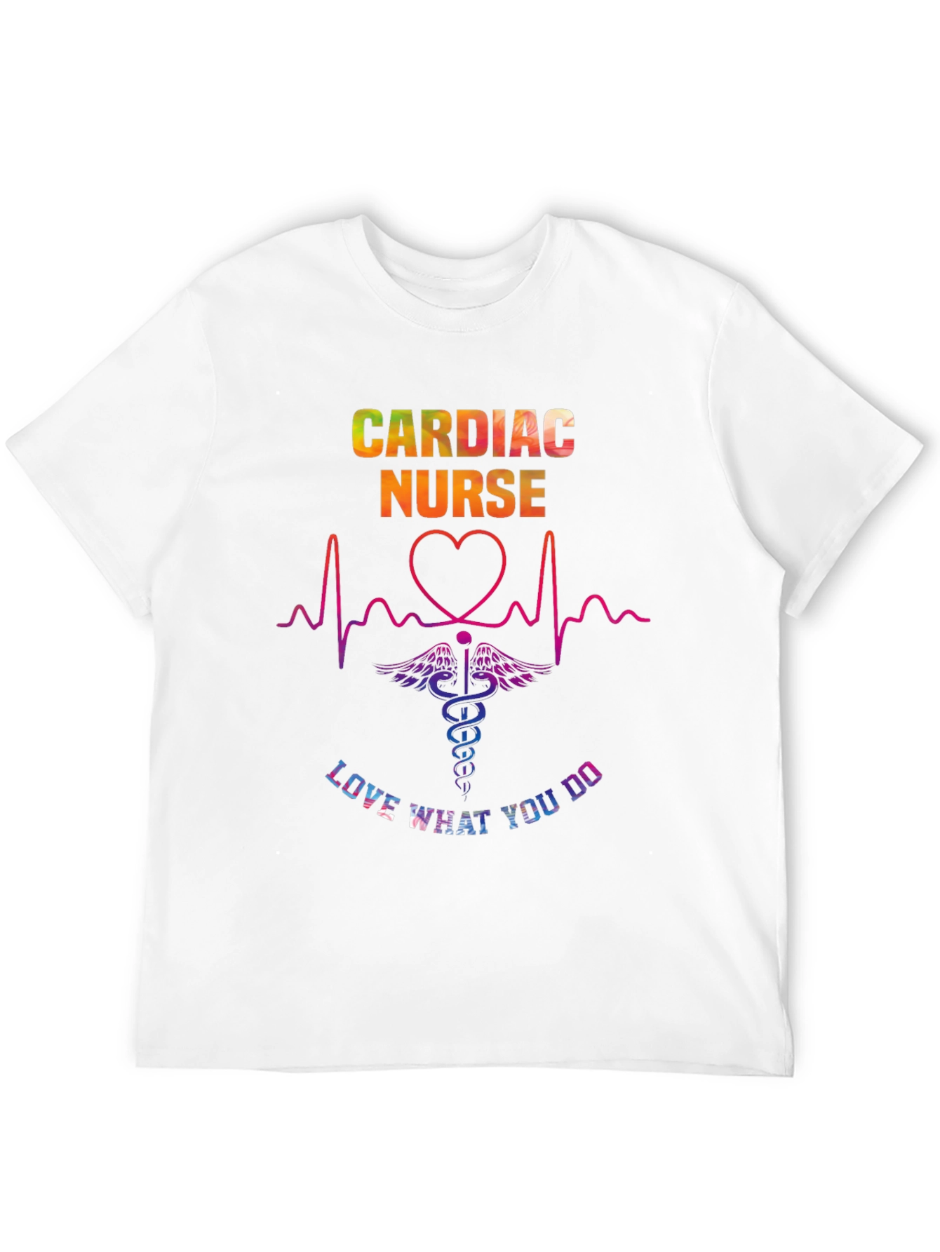 Cardiac Nurse Graphic Tee - Love What You Do!