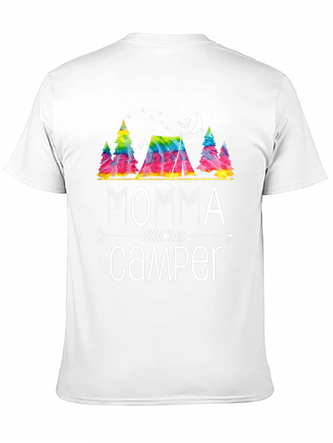 Momma Camper Graphic Tee - Camping Lover