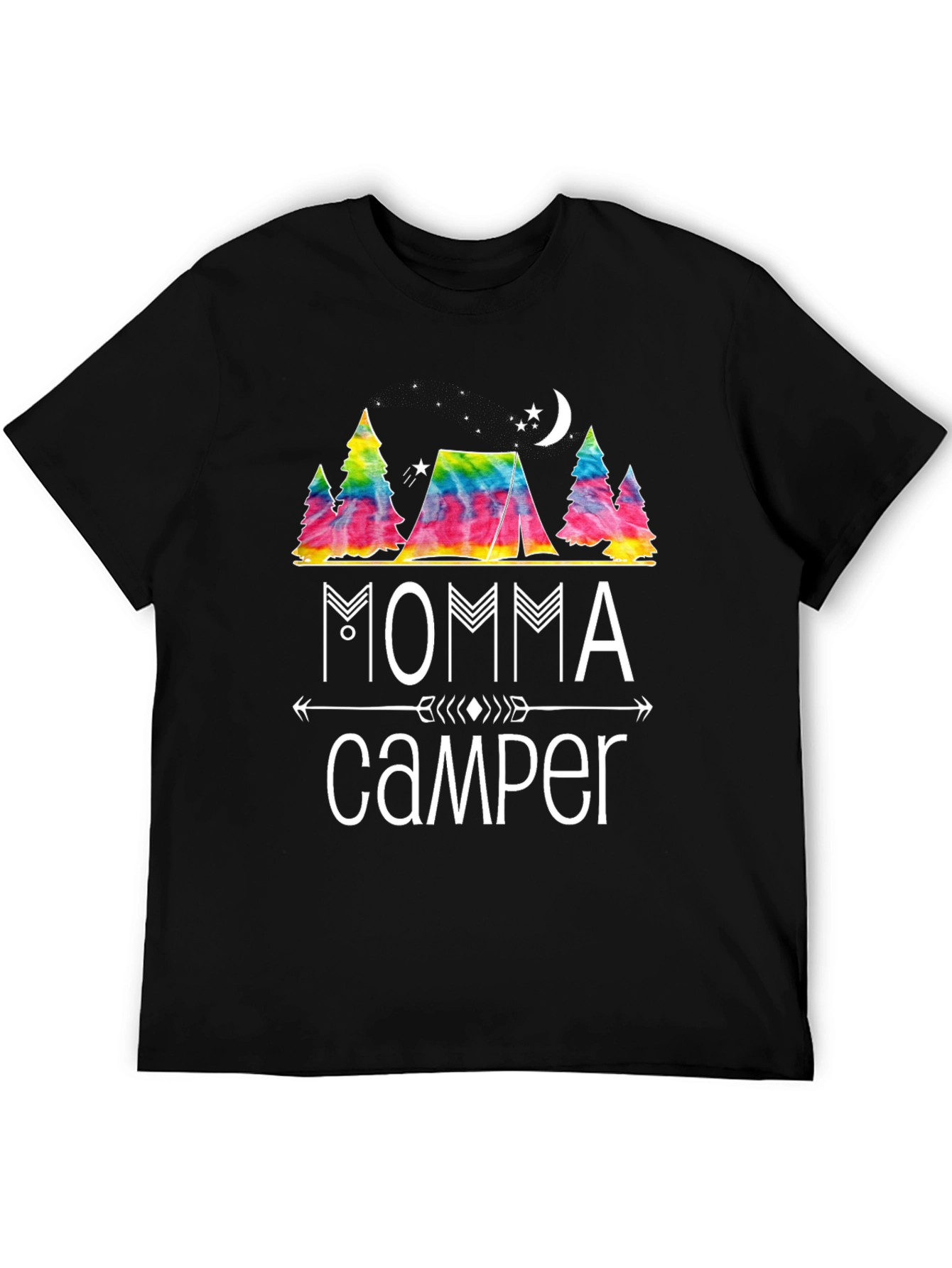 Momma Camper Graphic Tee - Camping Lover