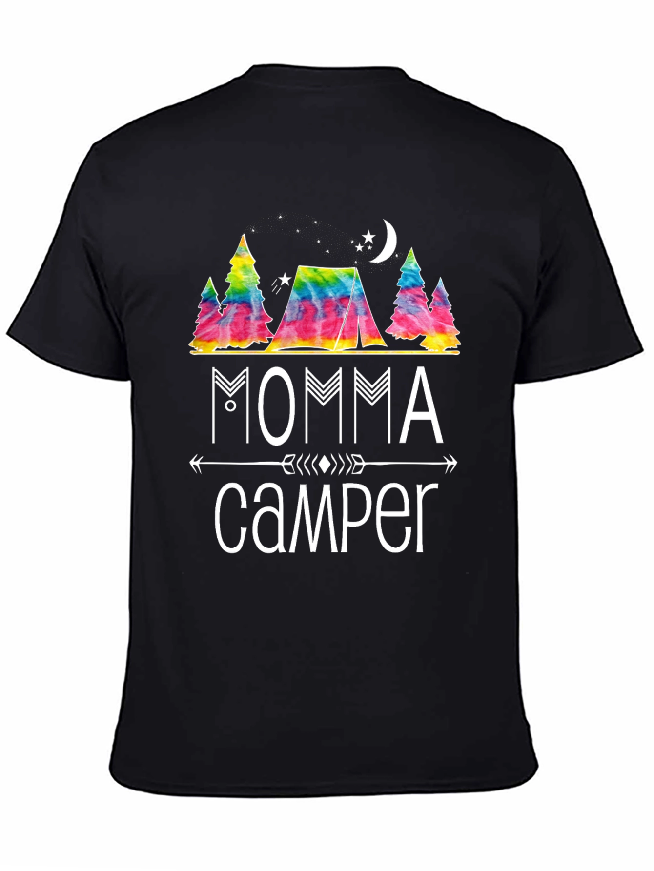 Momma Camper Graphic Tee - Camping Lover