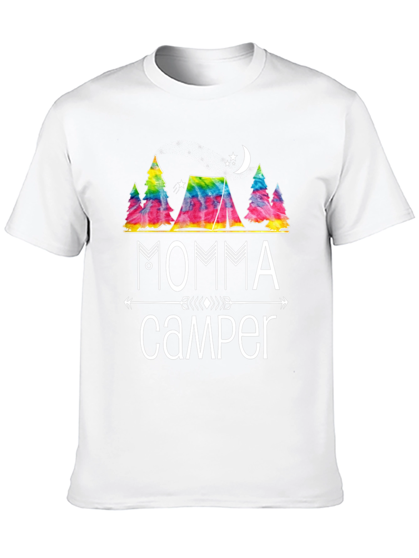 Momma Camper Graphic Tee - Camping Lover