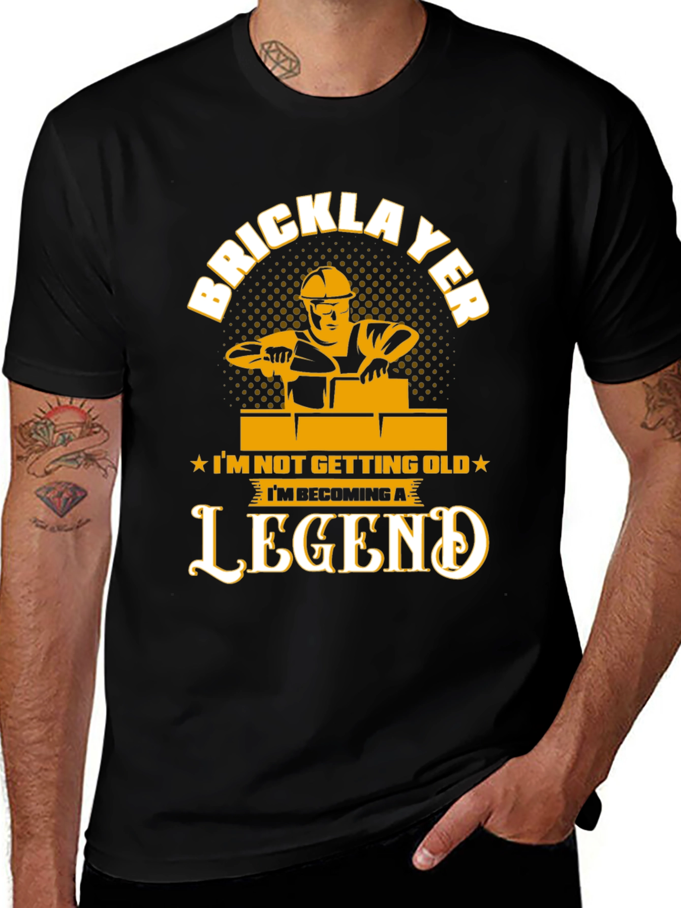 Bricklayer Legend Black T-Shirt