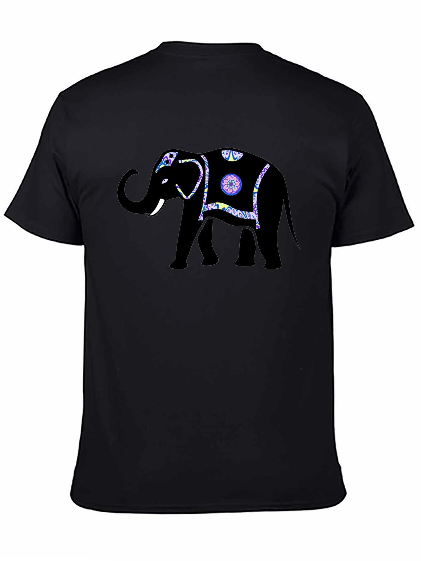 Elephant Graphic Print T-Shirt