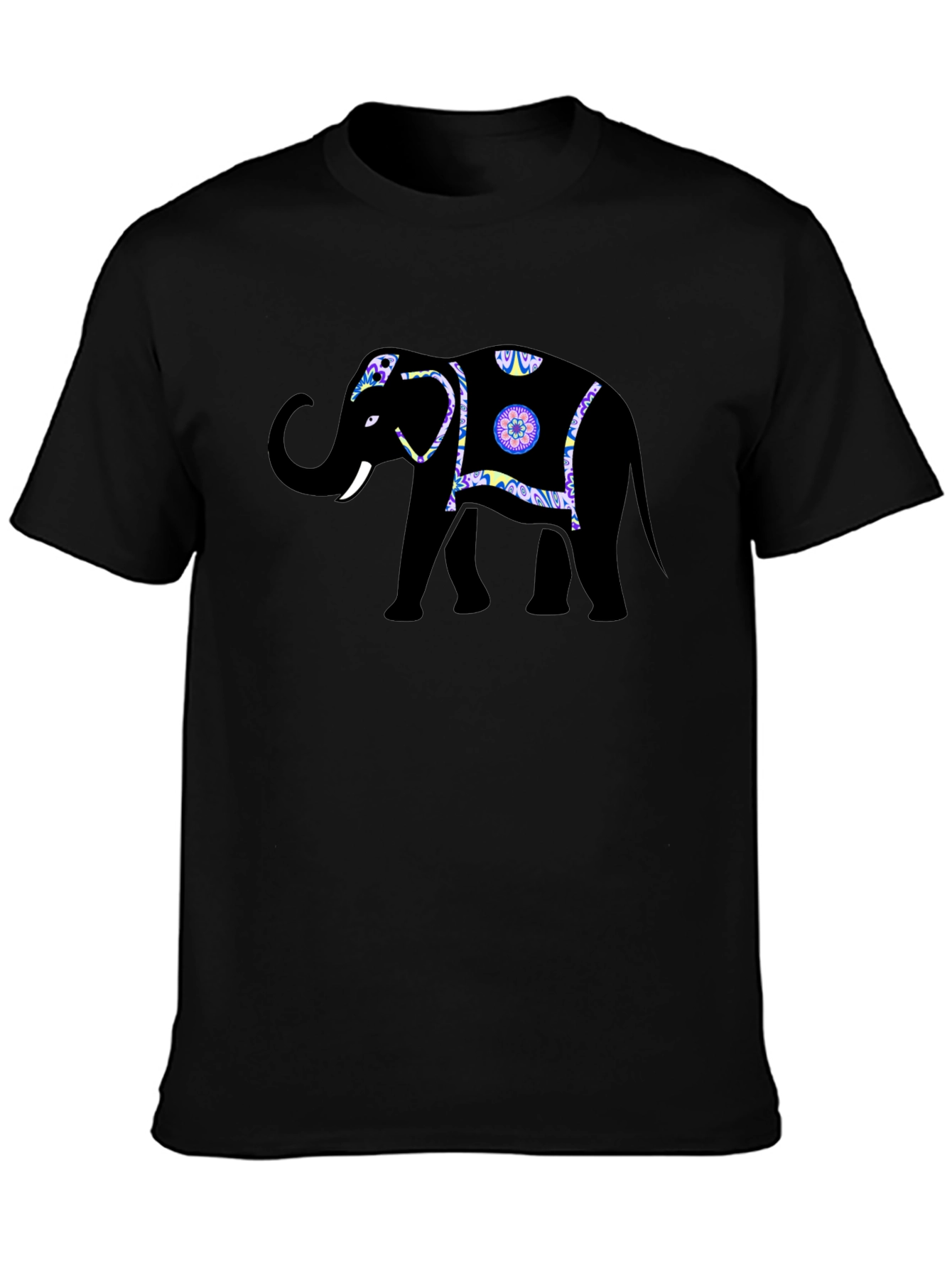 Elephant Graphic Print T-Shirt