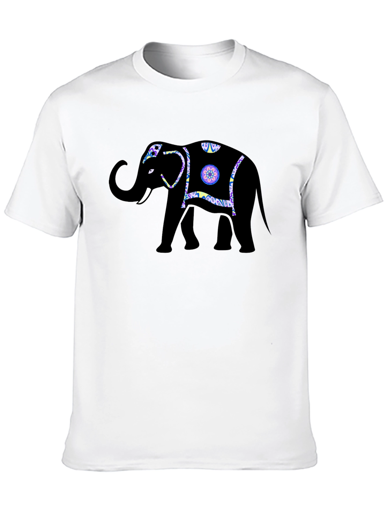Elephant Graphic Print T-Shirt