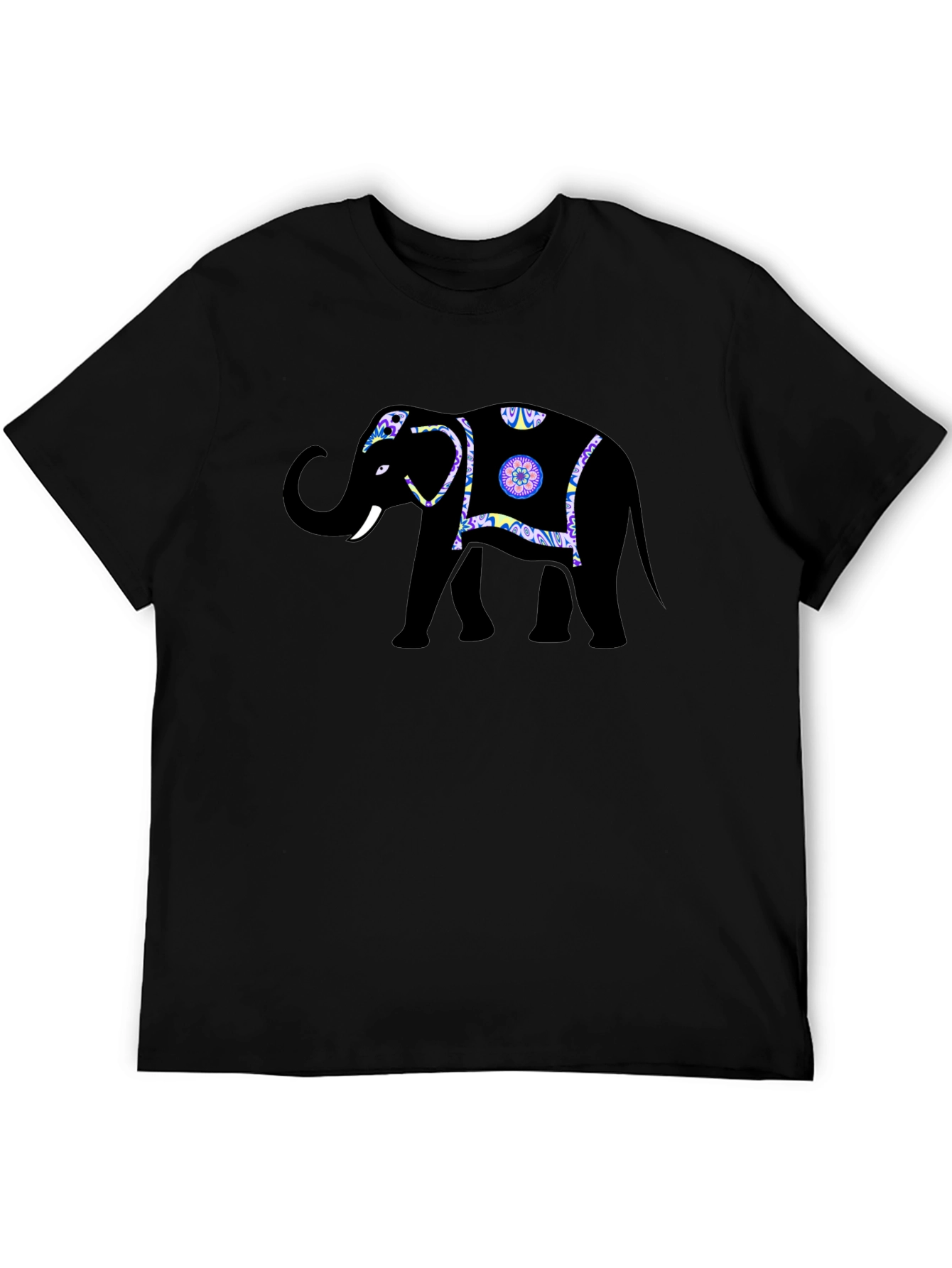 Elephant Graphic Print T-Shirt