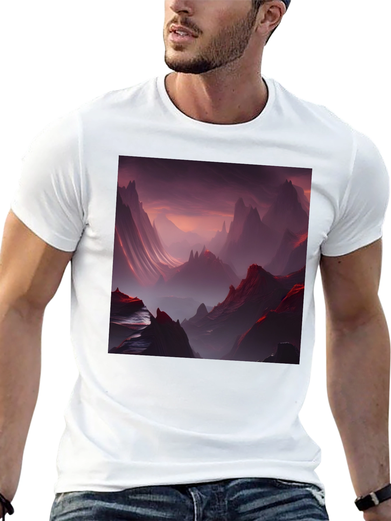 Dark Mountain Valley Graphic Tee