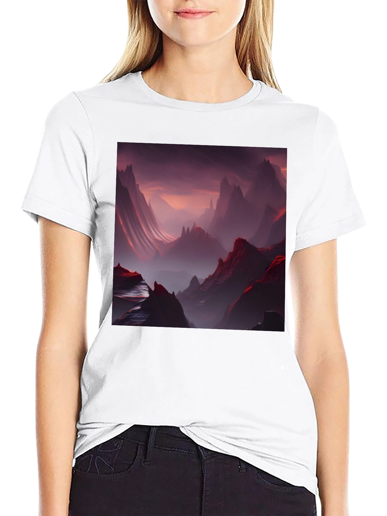 Dark Mountain Valley Graphic Tee