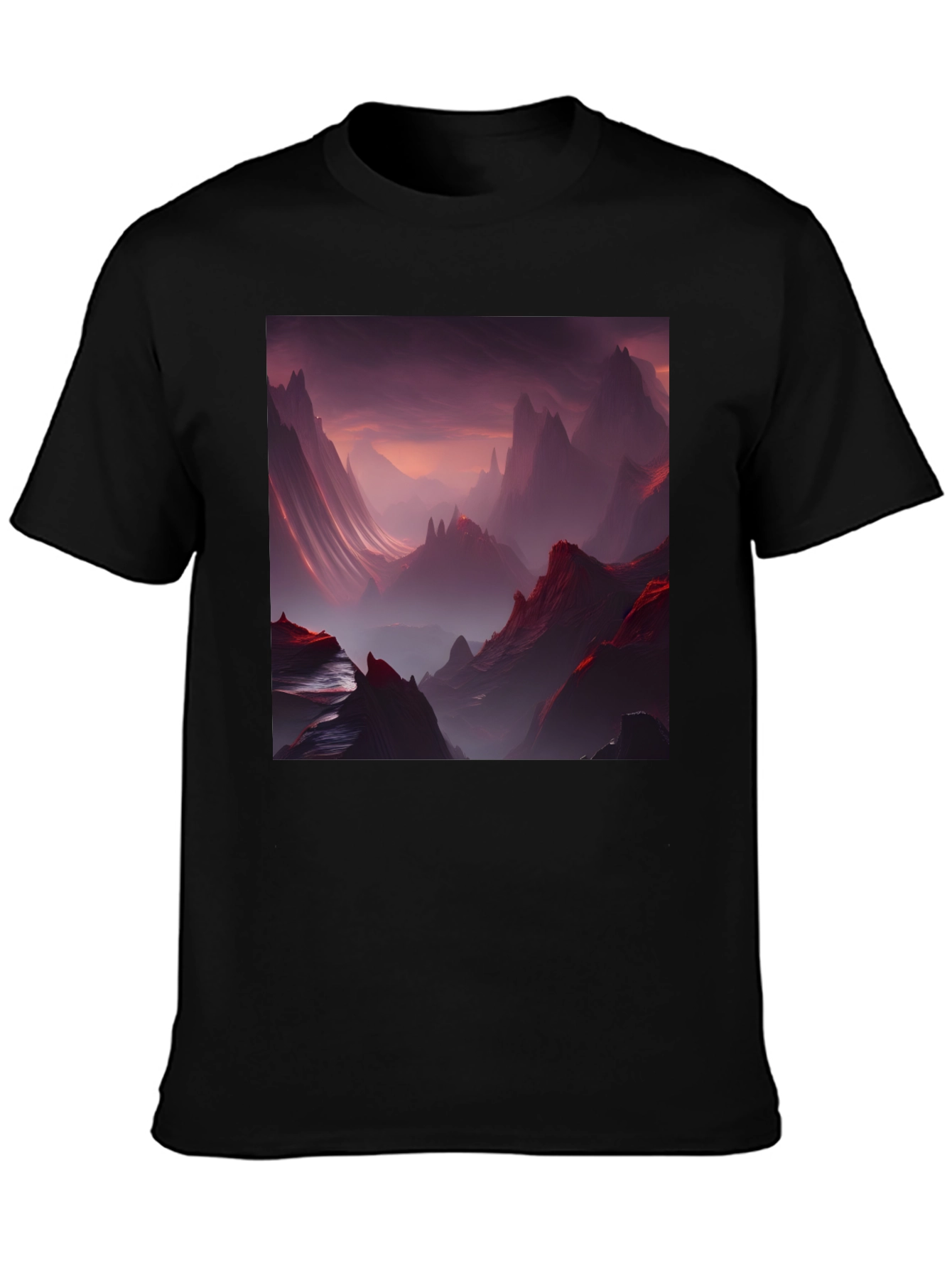 Dark Mountain Valley Graphic Tee