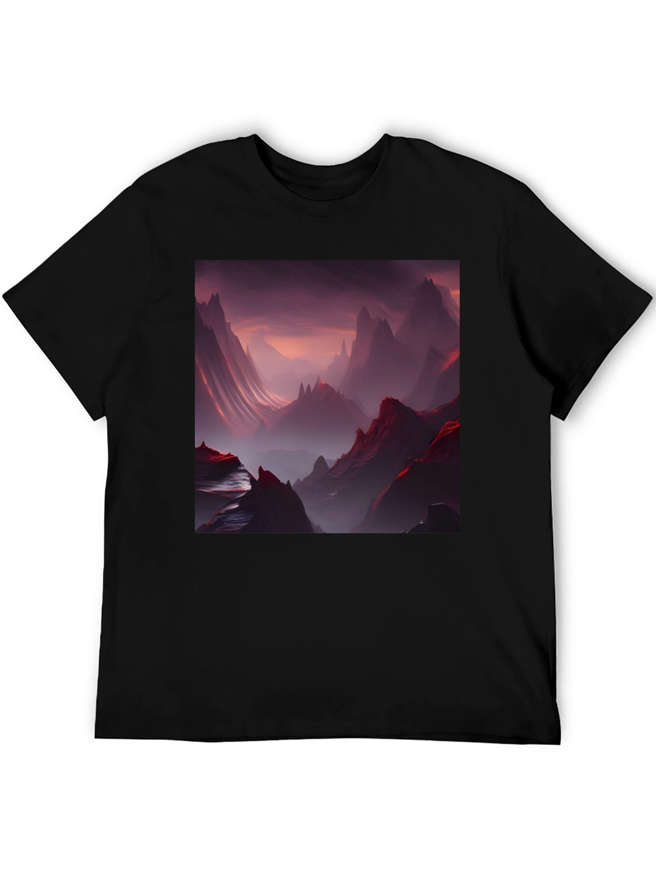 Dark Mountain Valley Graphic Tee