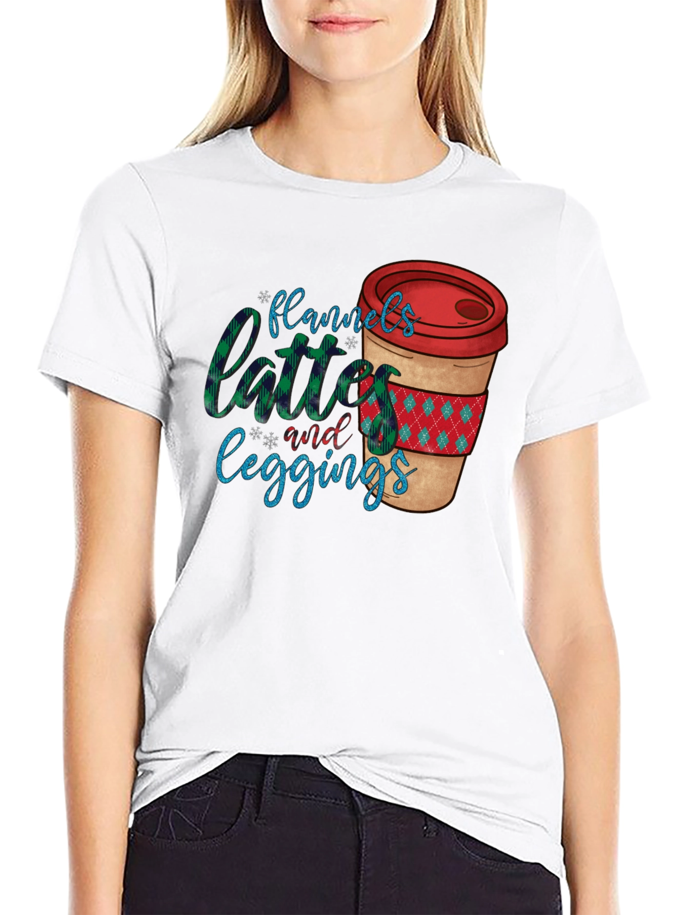 Flannels Lattes and Leggings T-Shirt