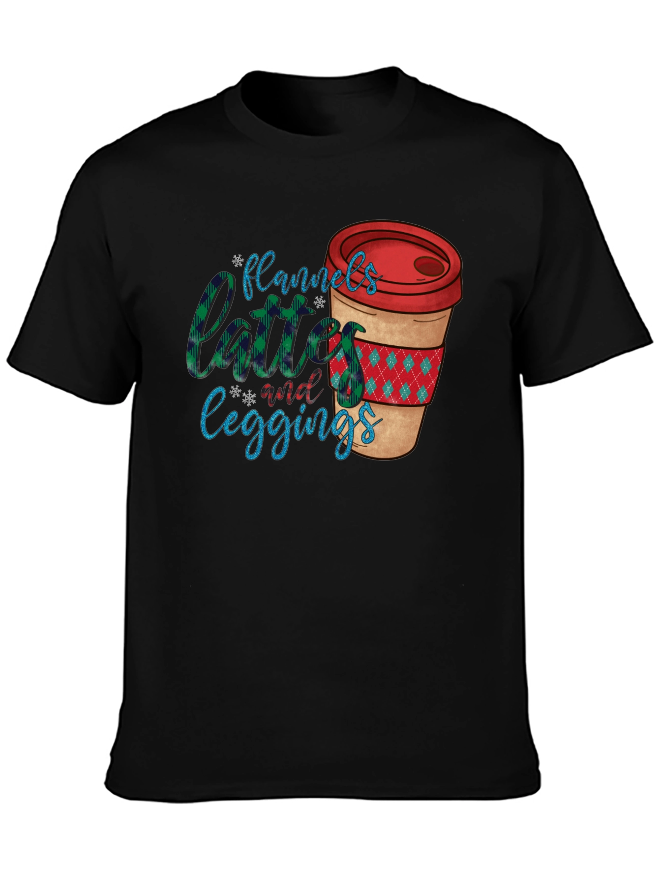 Flannels Lattes and Leggings T-Shirt