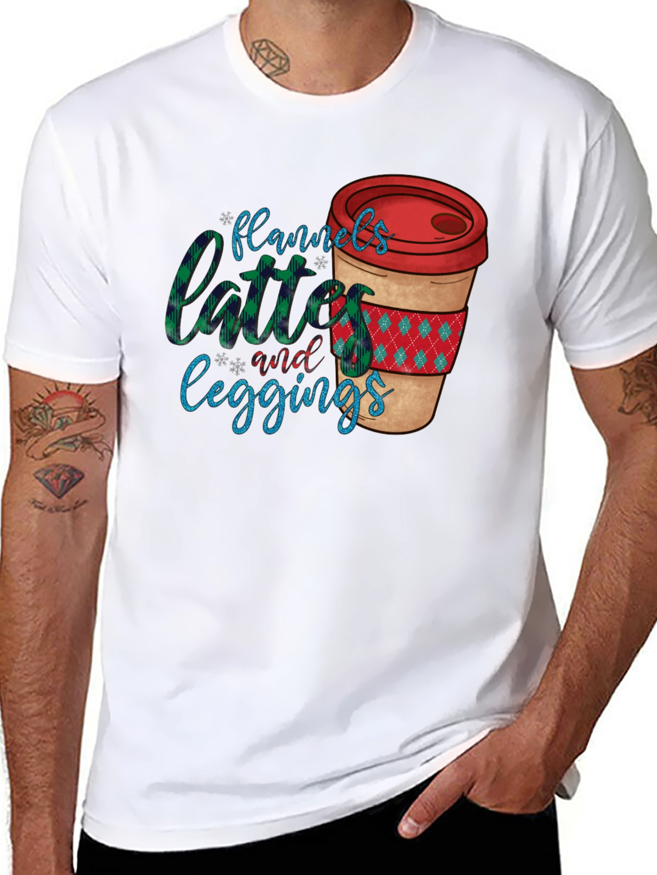 Flannels Lattes and Leggings T-Shirt