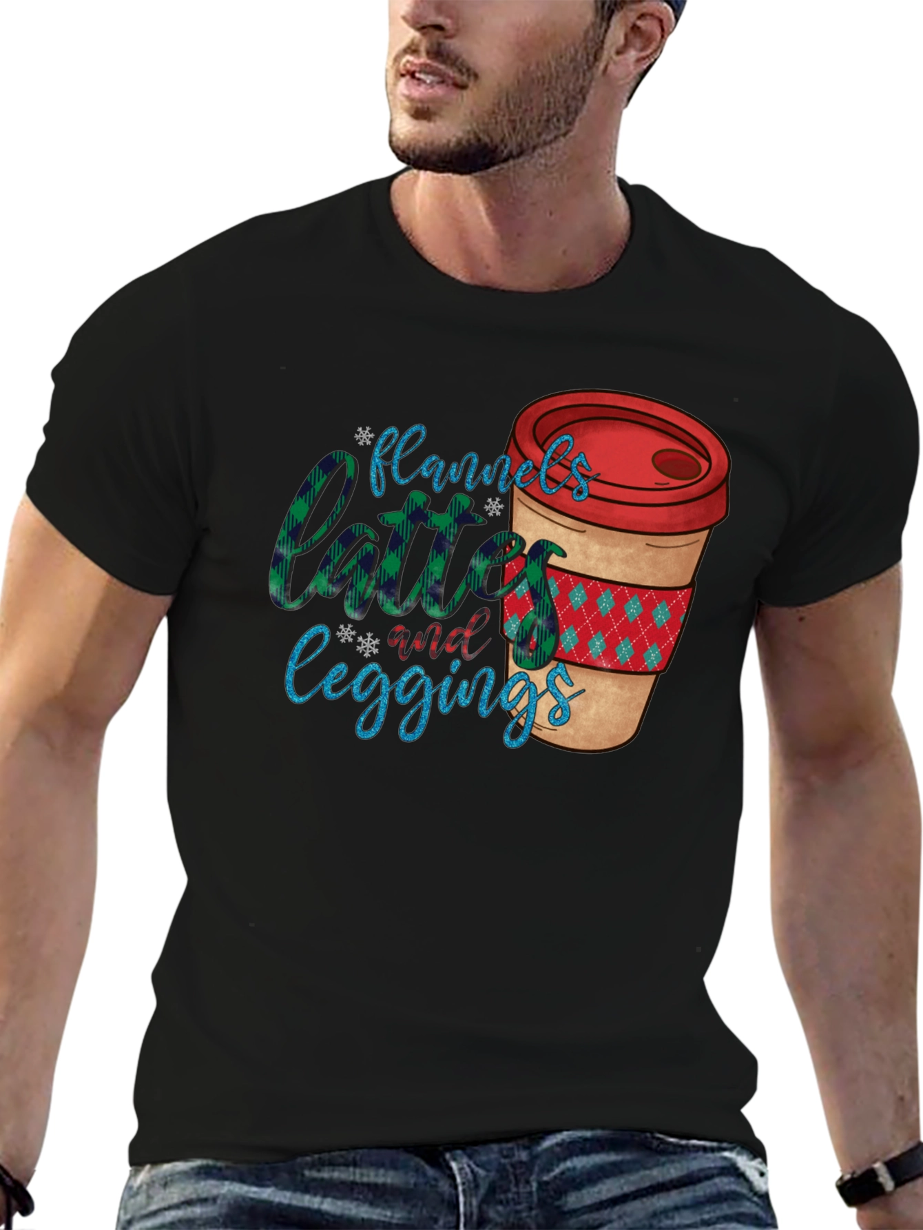 Flannels Lattes and Leggings T-Shirt