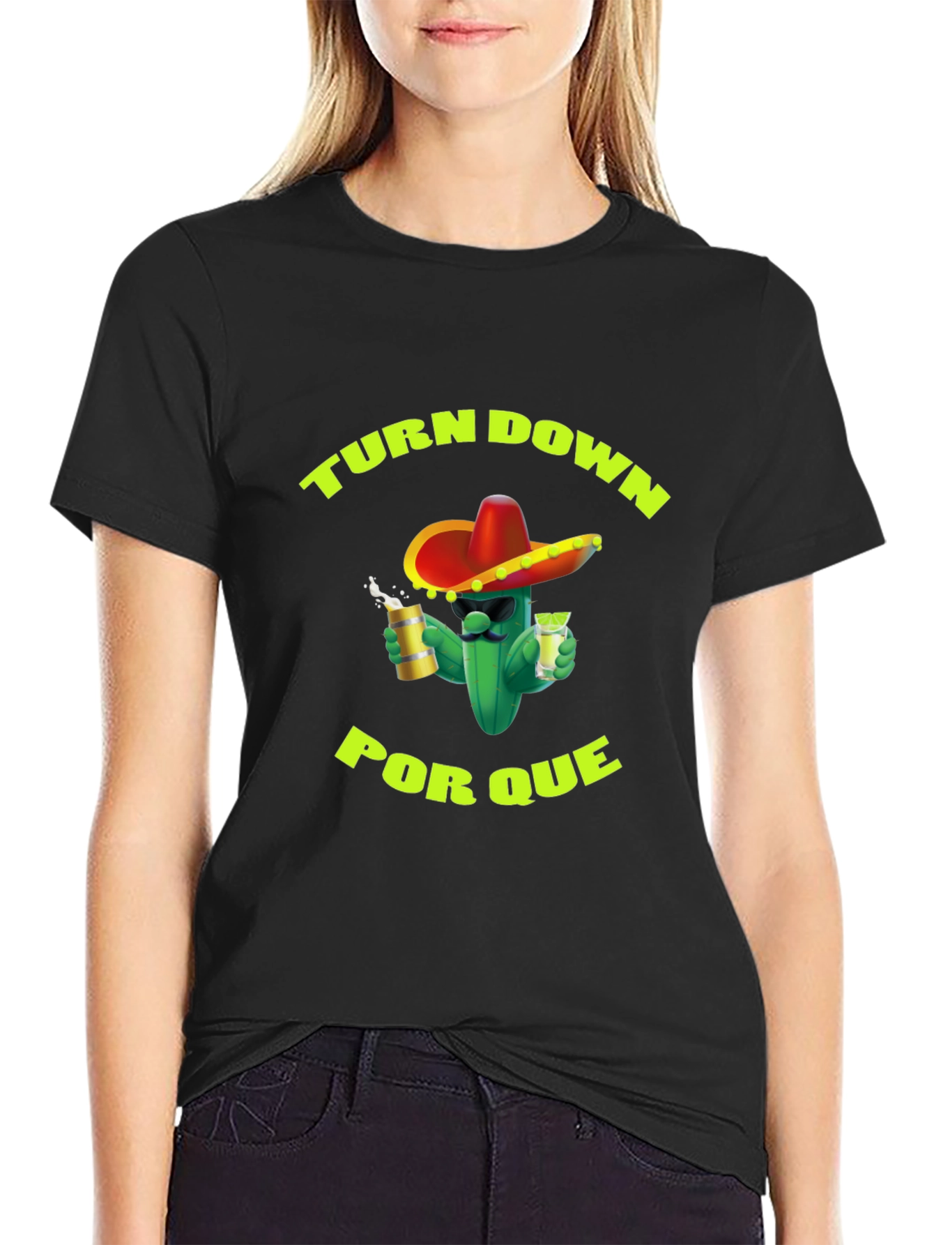 Turn Down Por Que T-Shirt