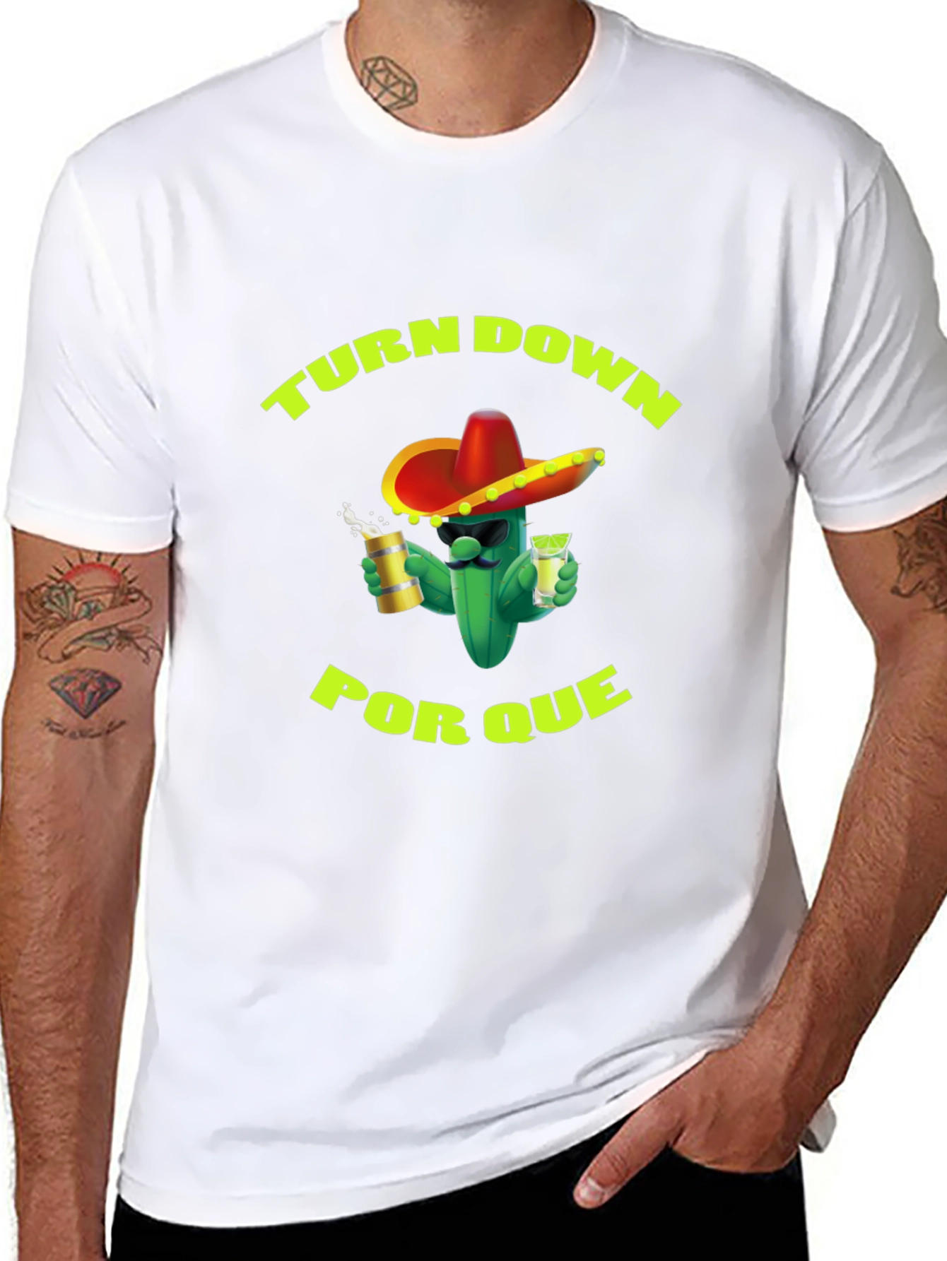 Turn Down Por Que T-Shirt