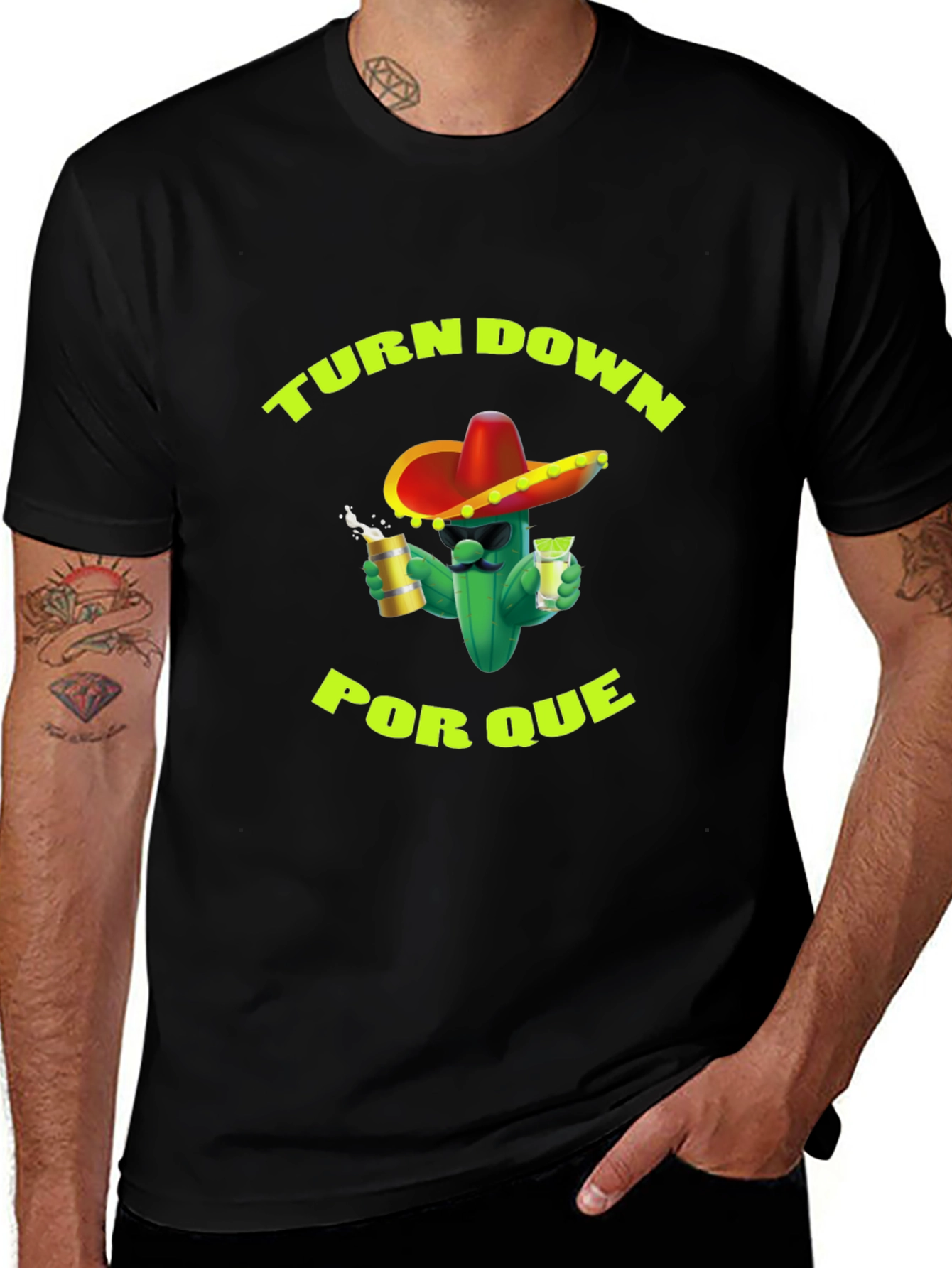 Turn Down Por Que T-Shirt