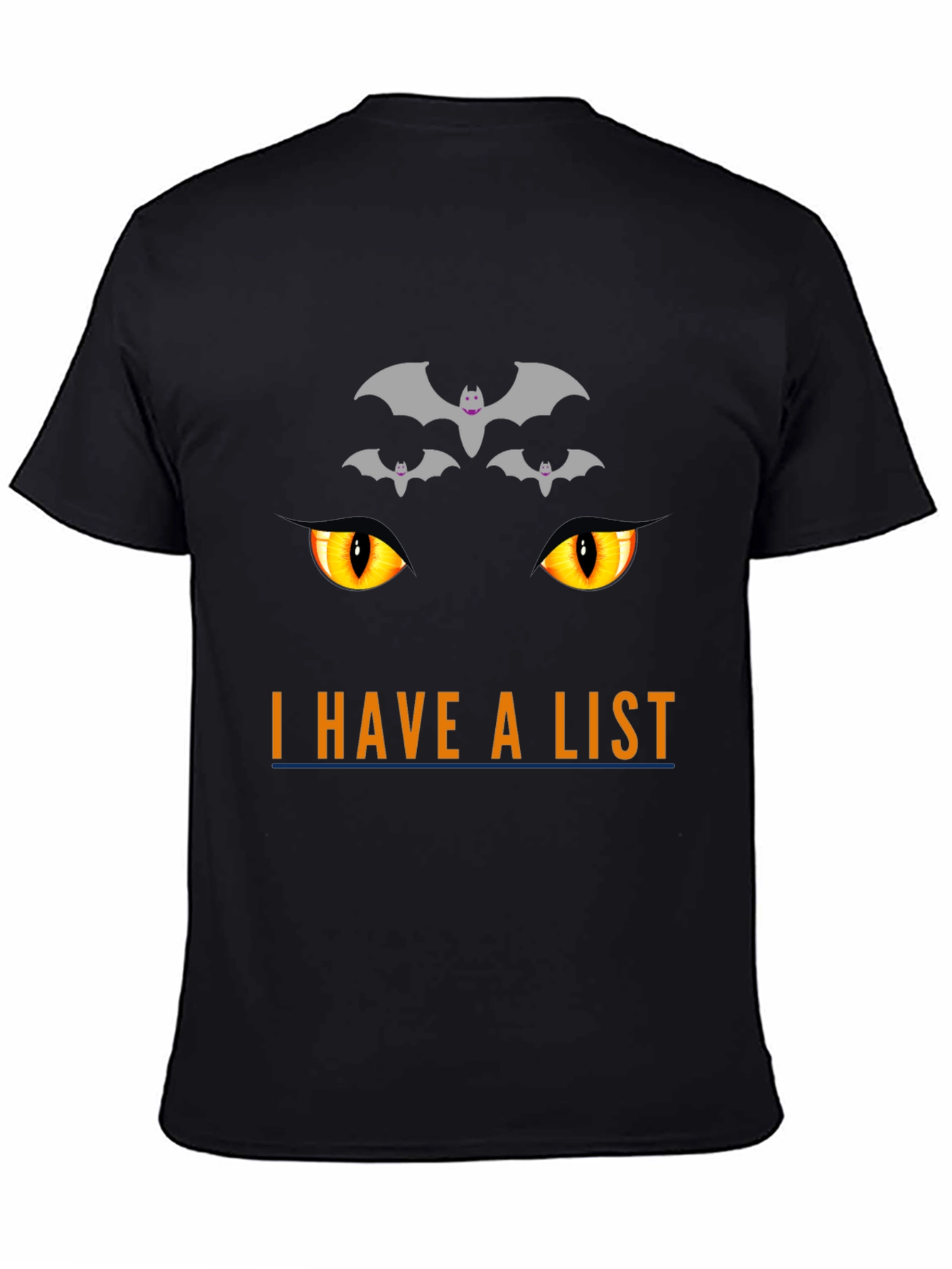 I Have A List Halloween Tee