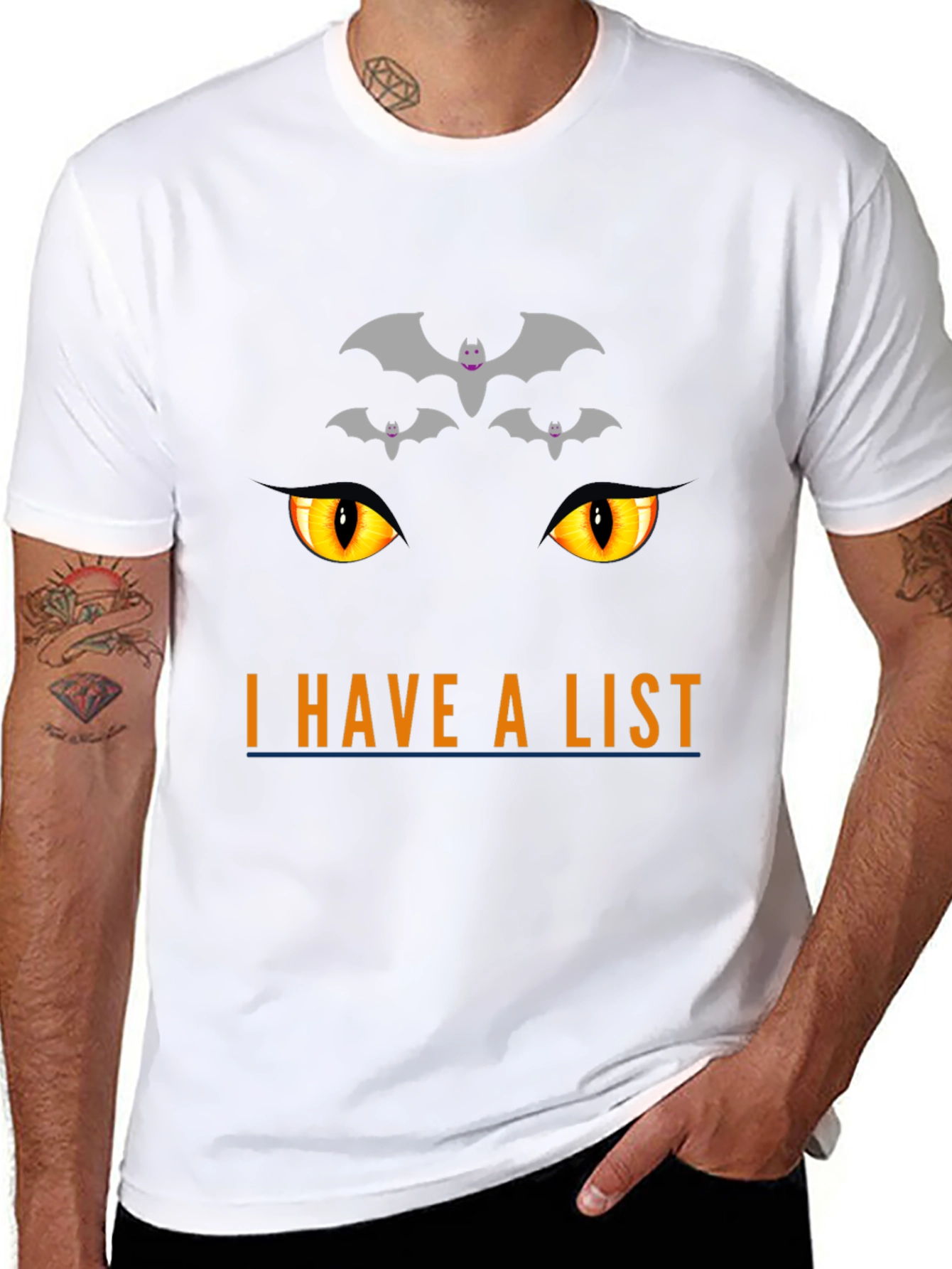 I Have A List Halloween Tee