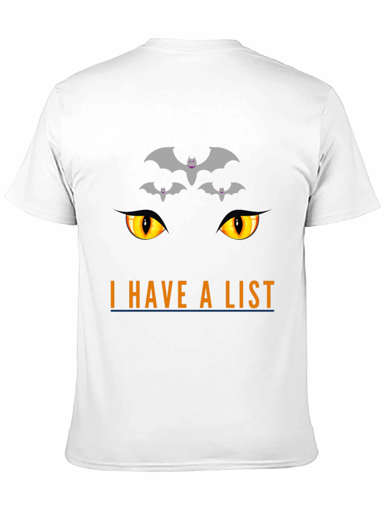 I Have A List Halloween Tee
