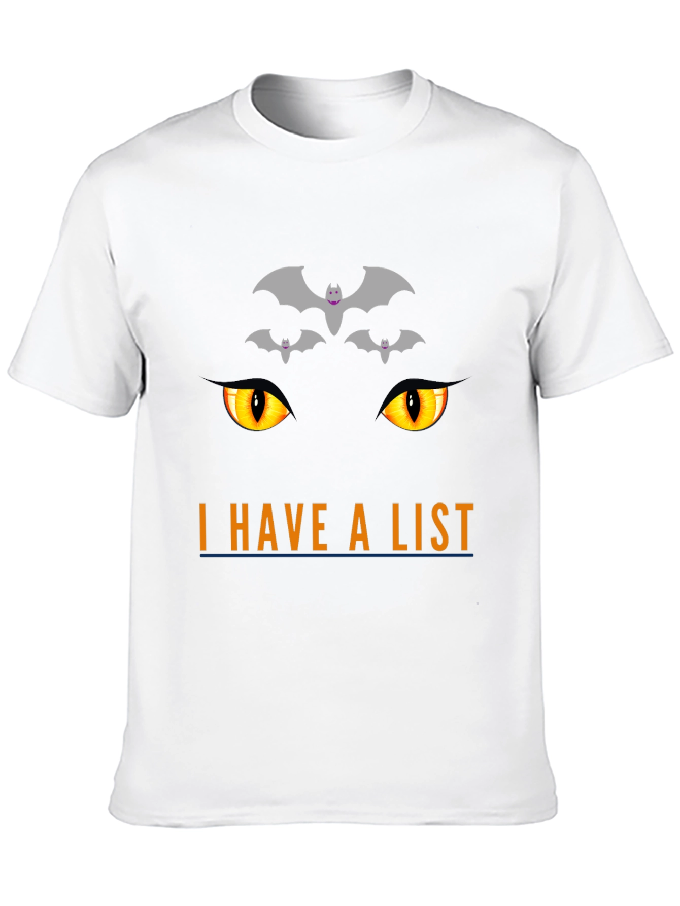I Have A List Halloween Tee