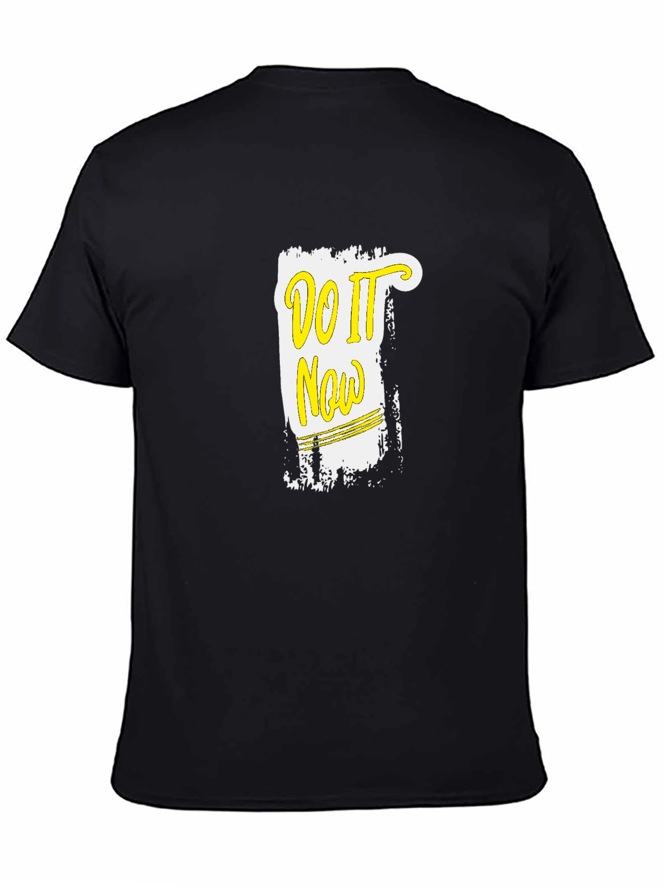 Do It Now - Mens Black Graphic T-Shirt
