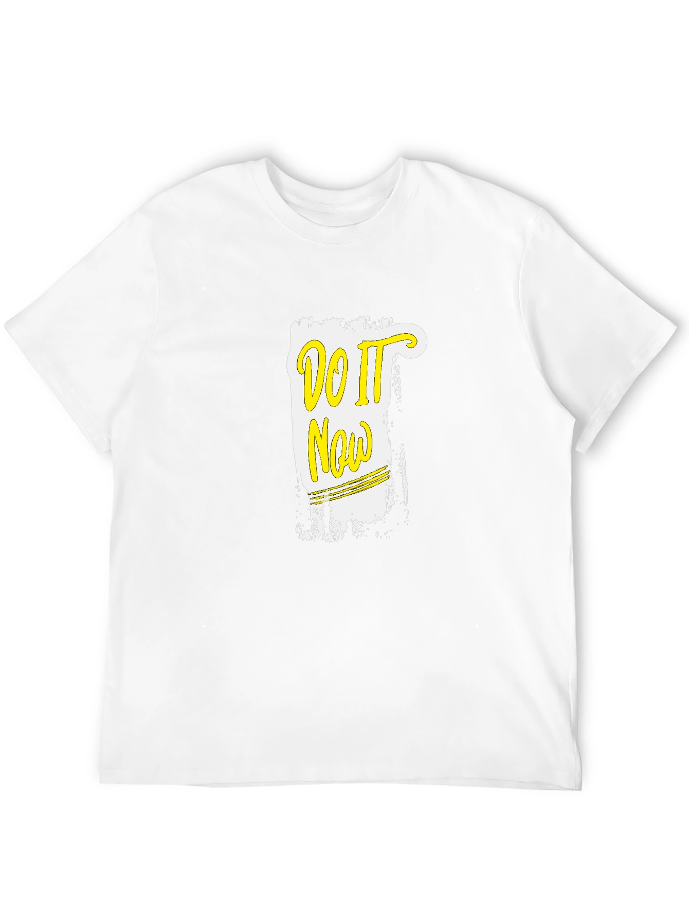 Do It Now - Mens Black Graphic T-Shirt