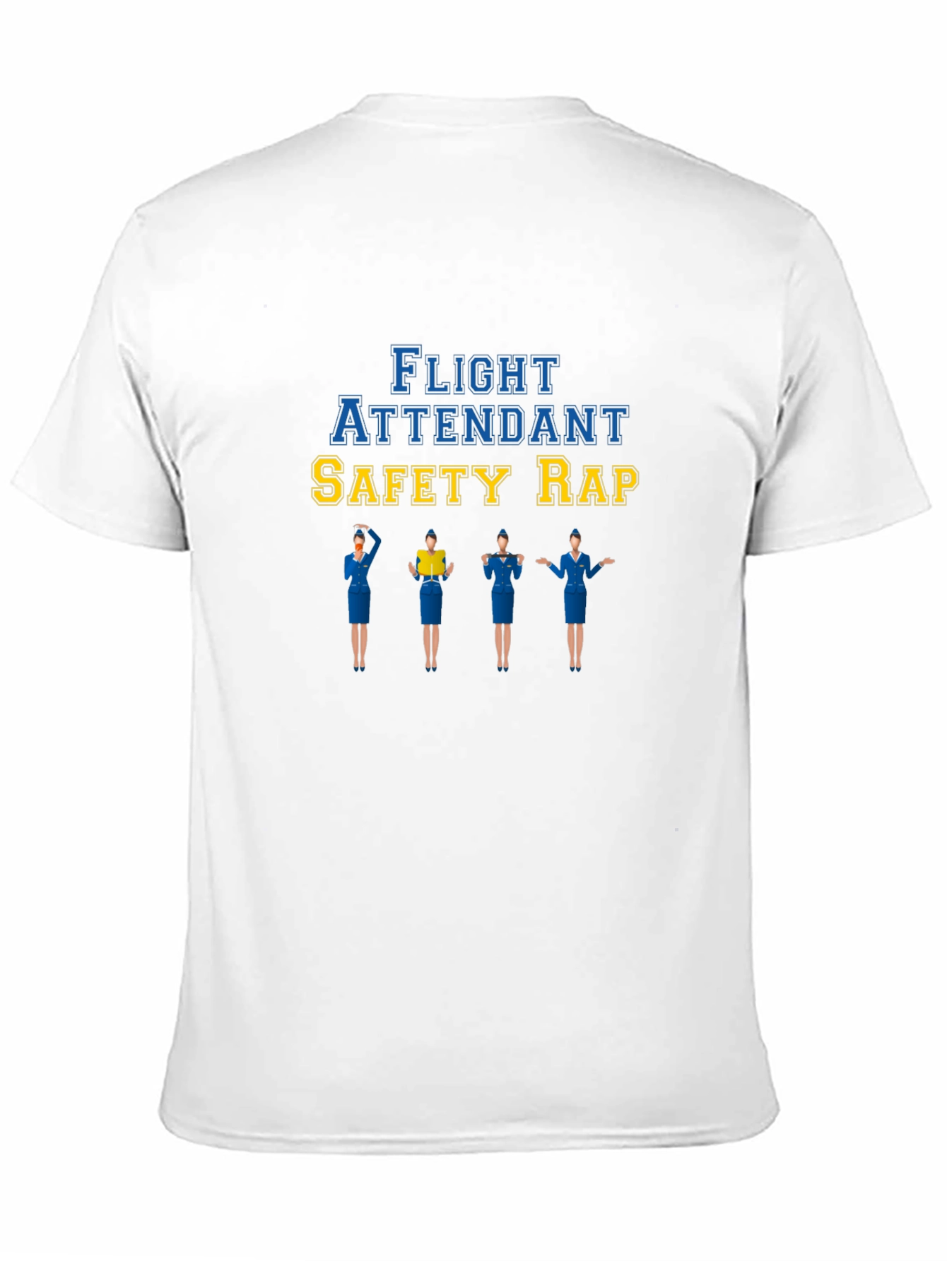 Flight Attendant Safety Rap T-Shirt