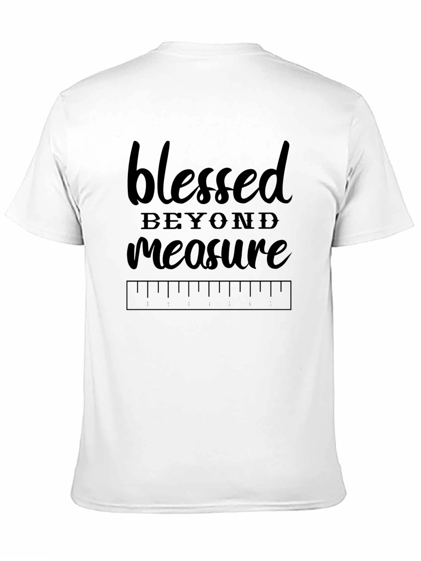 Blessed Beyond Measure Black T-Shirt