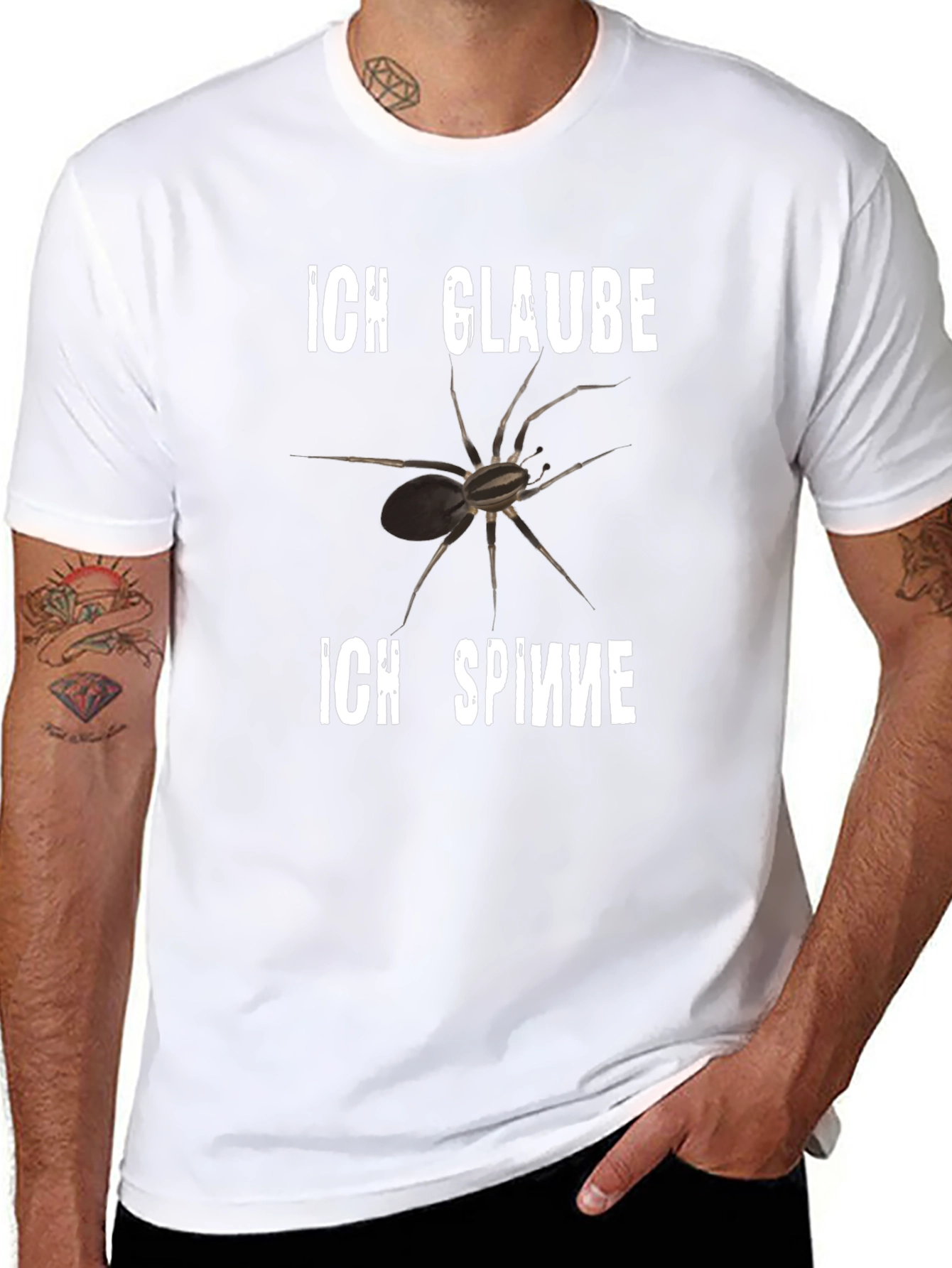 Ich Glaube Ich Spinne T-Shirt