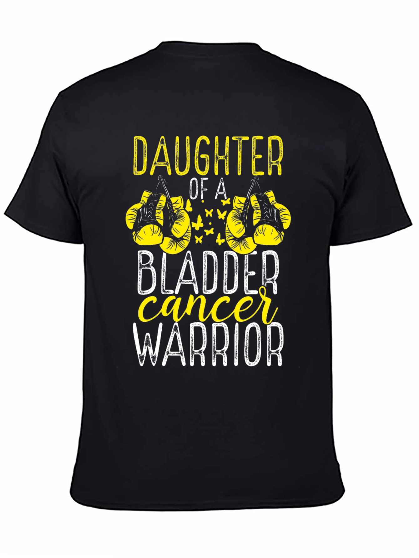 Daughter Bladder Cancer Warrior Graphic T-Shirt