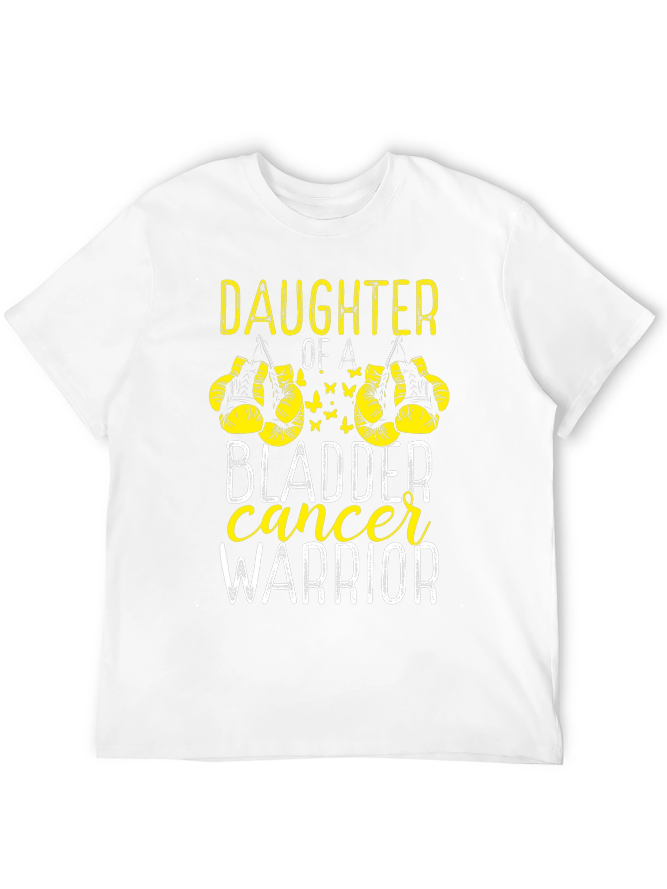 Daughter Bladder Cancer Warrior Graphic T-Shirt
