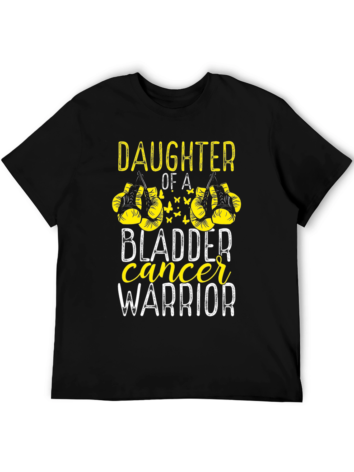 Daughter Bladder Cancer Warrior Graphic T-Shirt