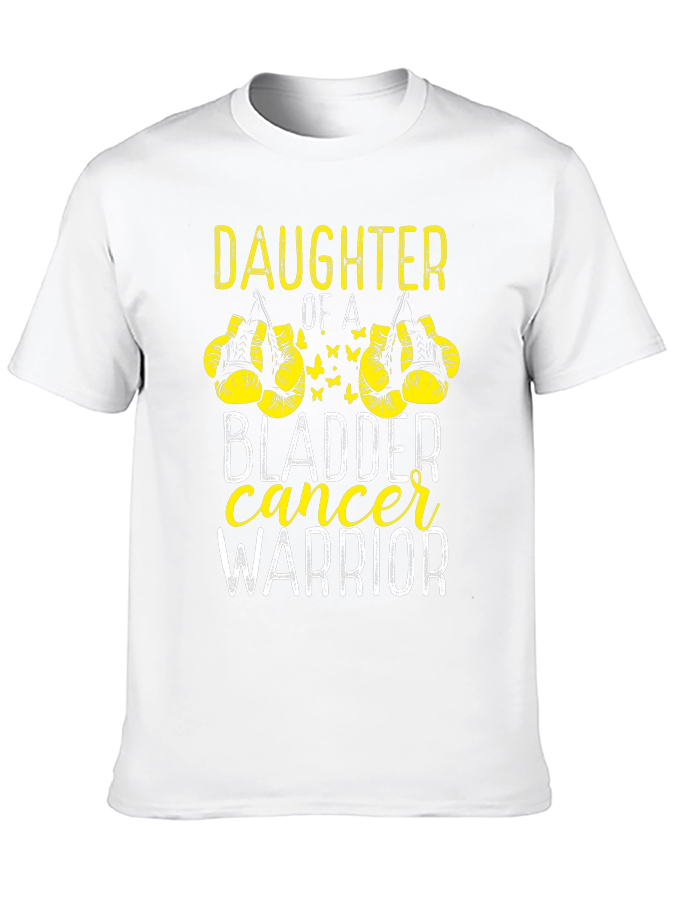 Daughter Bladder Cancer Warrior Graphic T-Shirt