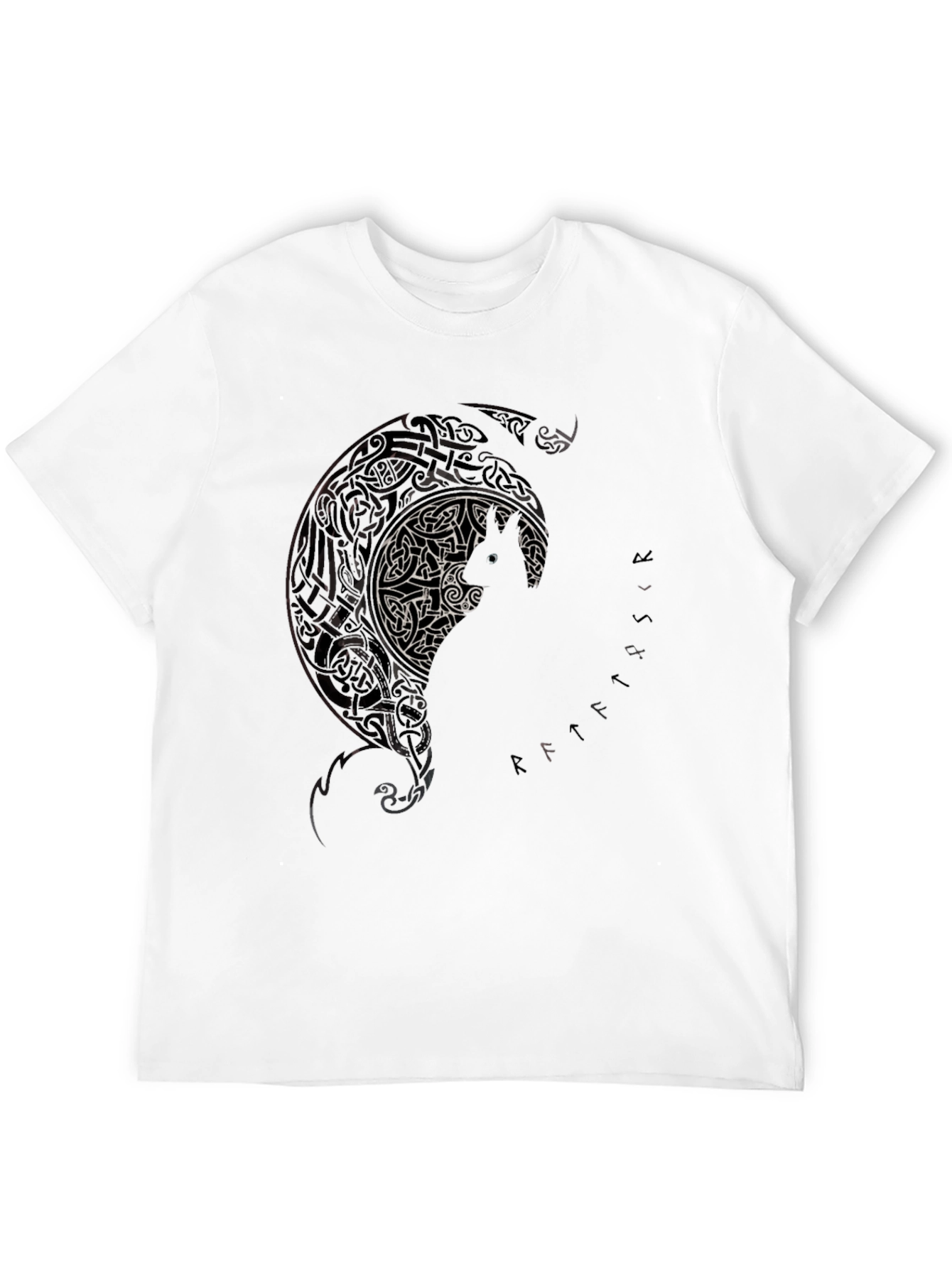 Viking Wolf Moon T-Shirt