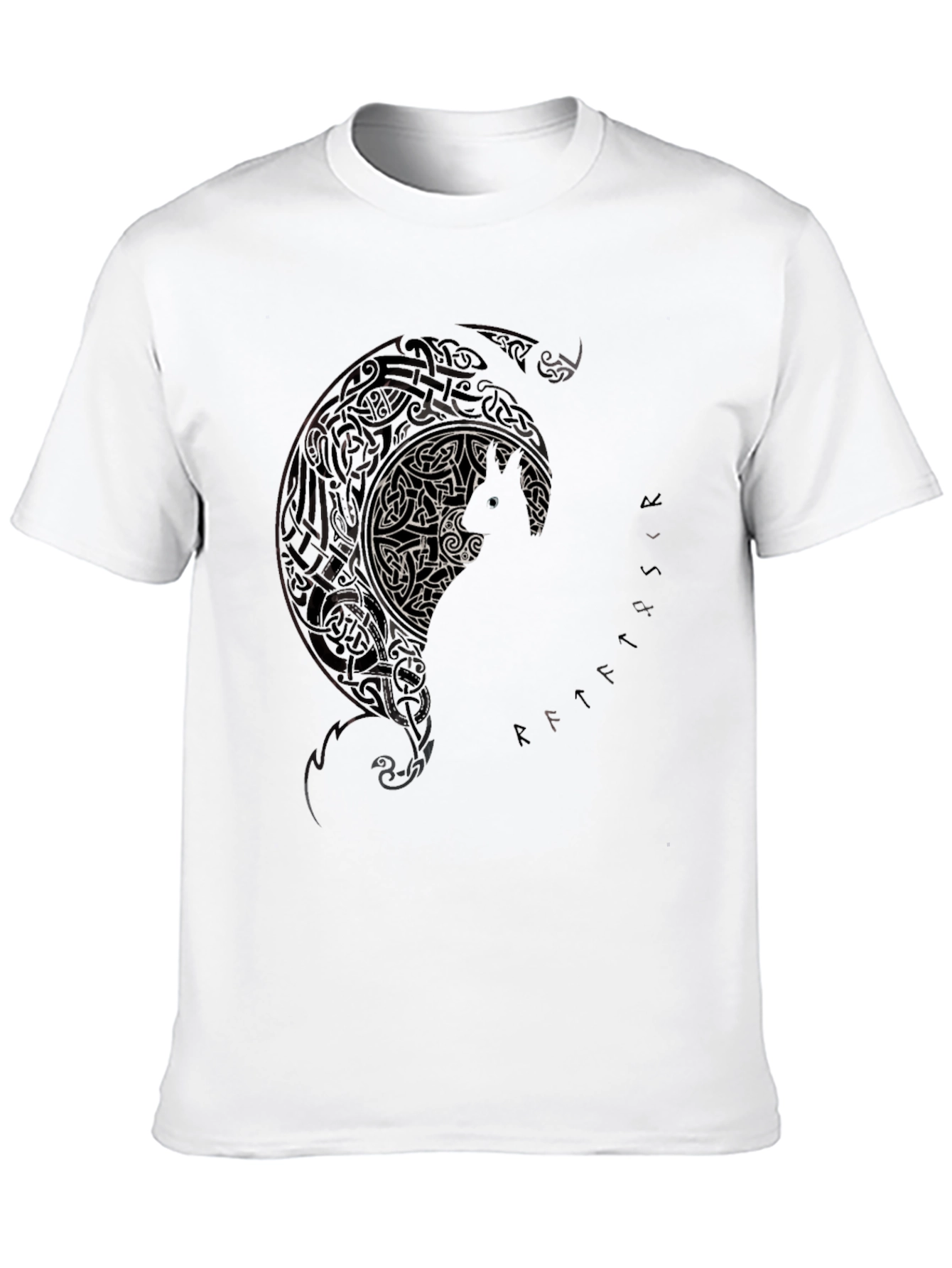 Viking Wolf Moon T-Shirt