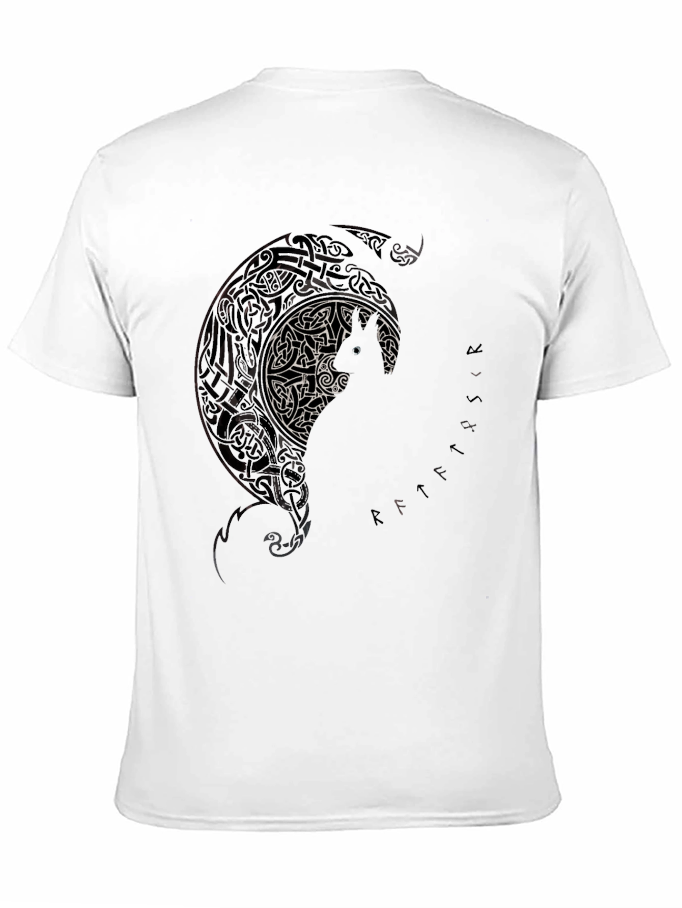 Viking Wolf Moon T-Shirt