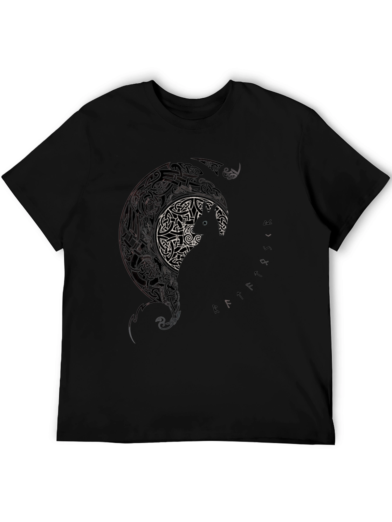 Viking Wolf Moon T-Shirt