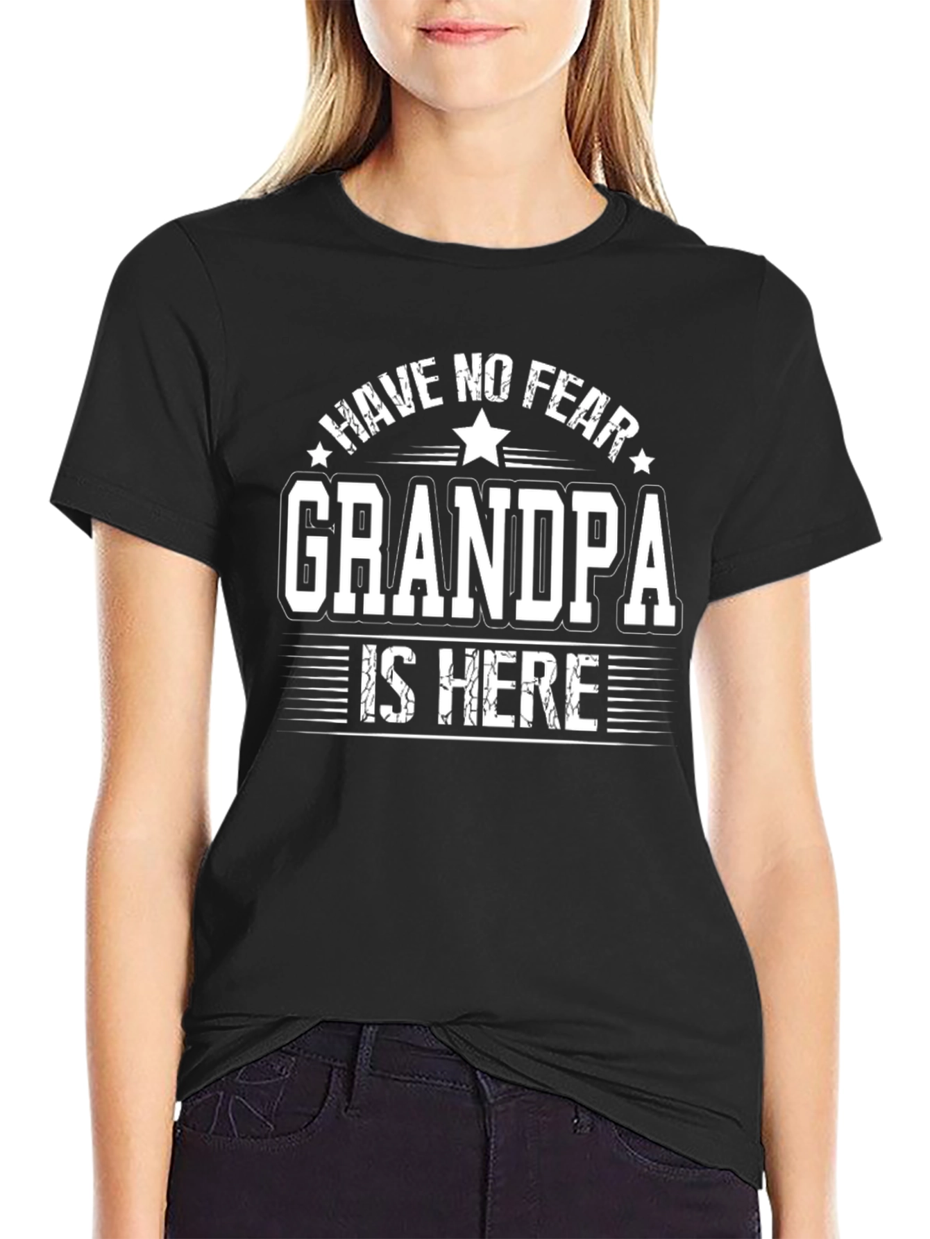 Have No Fear Grandpa Is Here Graphic Tee