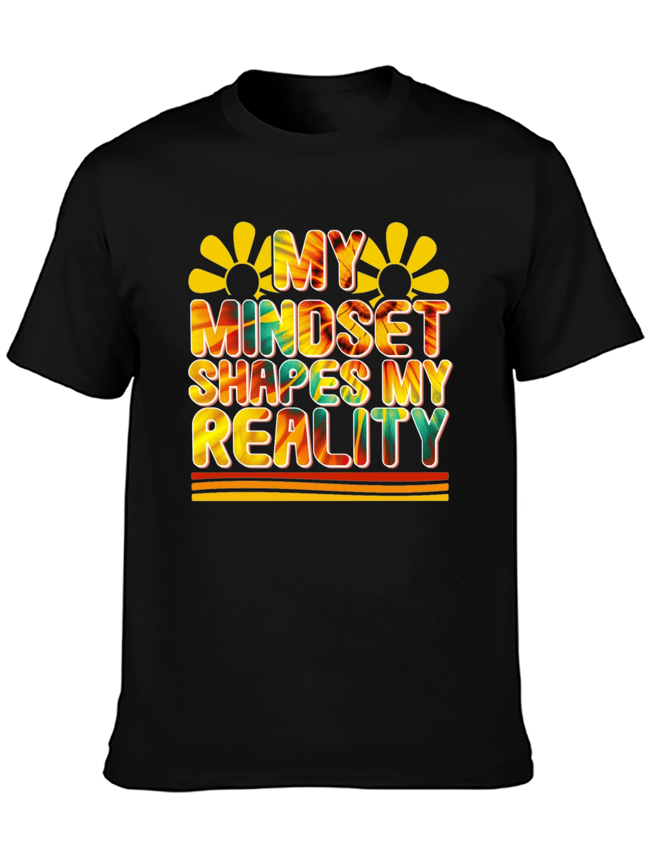 Mindset Shapes Reality Graphic Tee