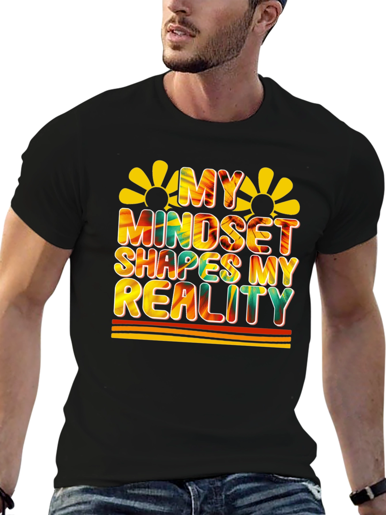 Mindset Shapes Reality Graphic Tee