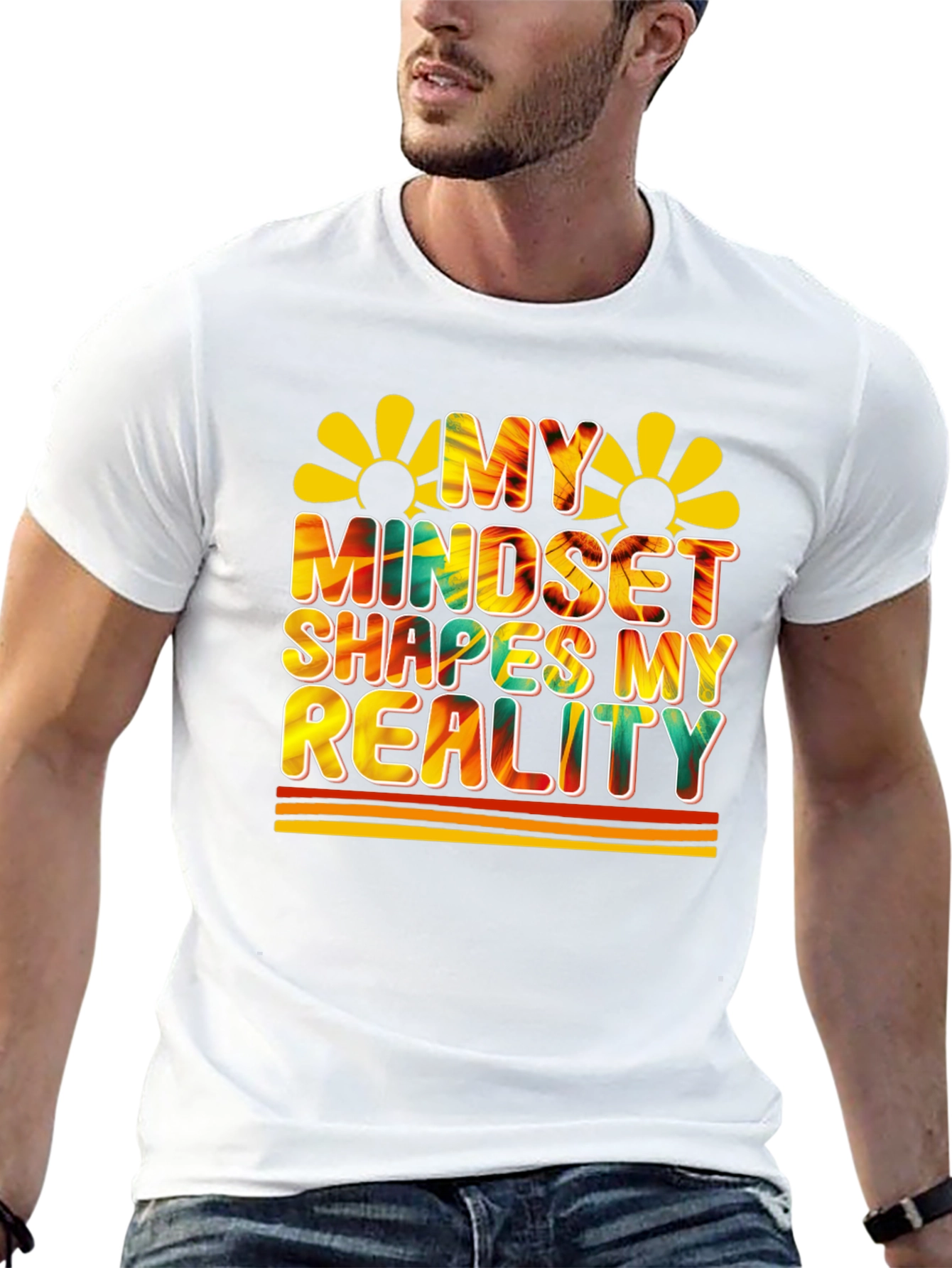 Mindset Shapes Reality Graphic Tee