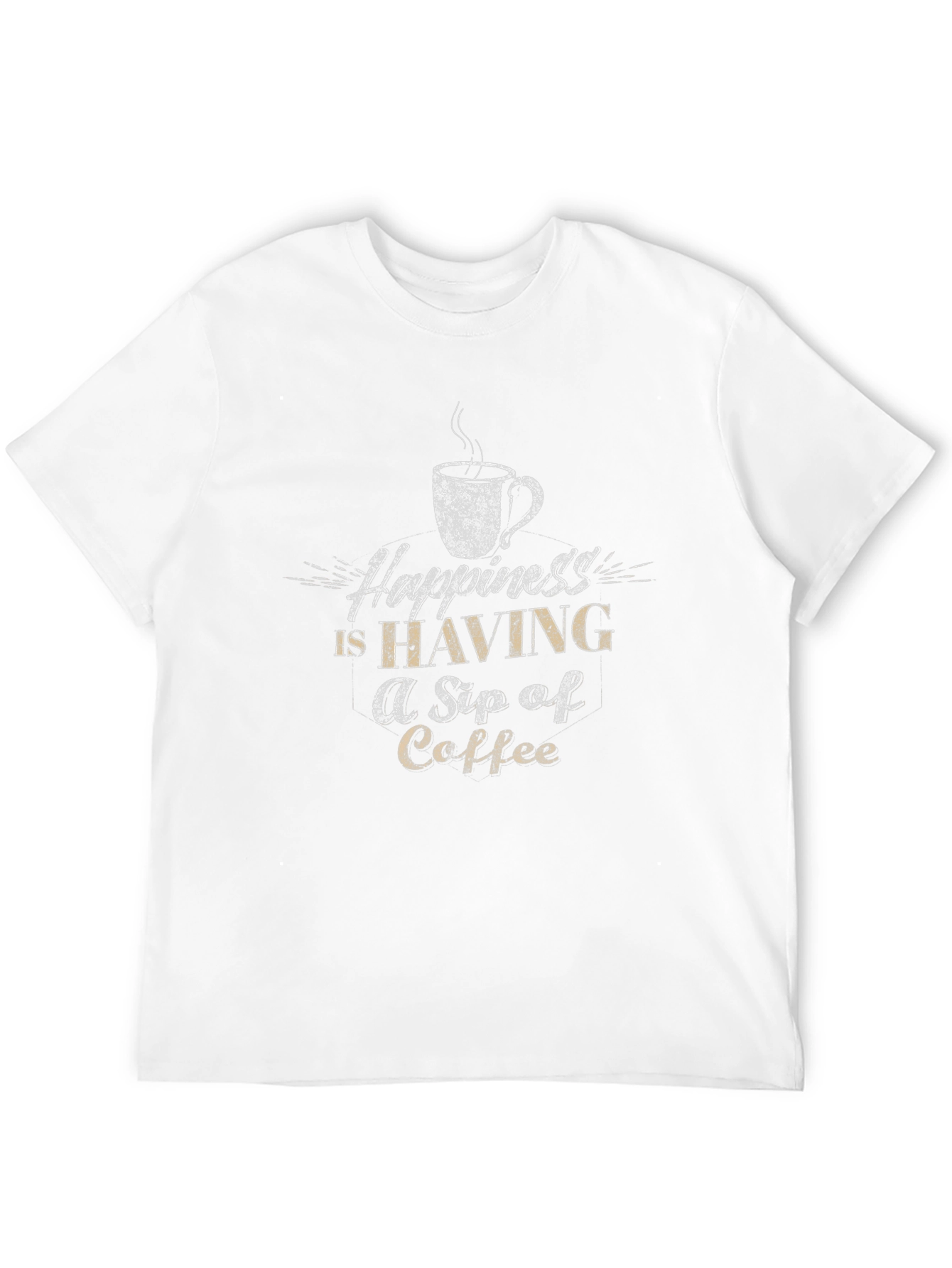 Coffee Lovers Happiness T-Shirt - Unisex