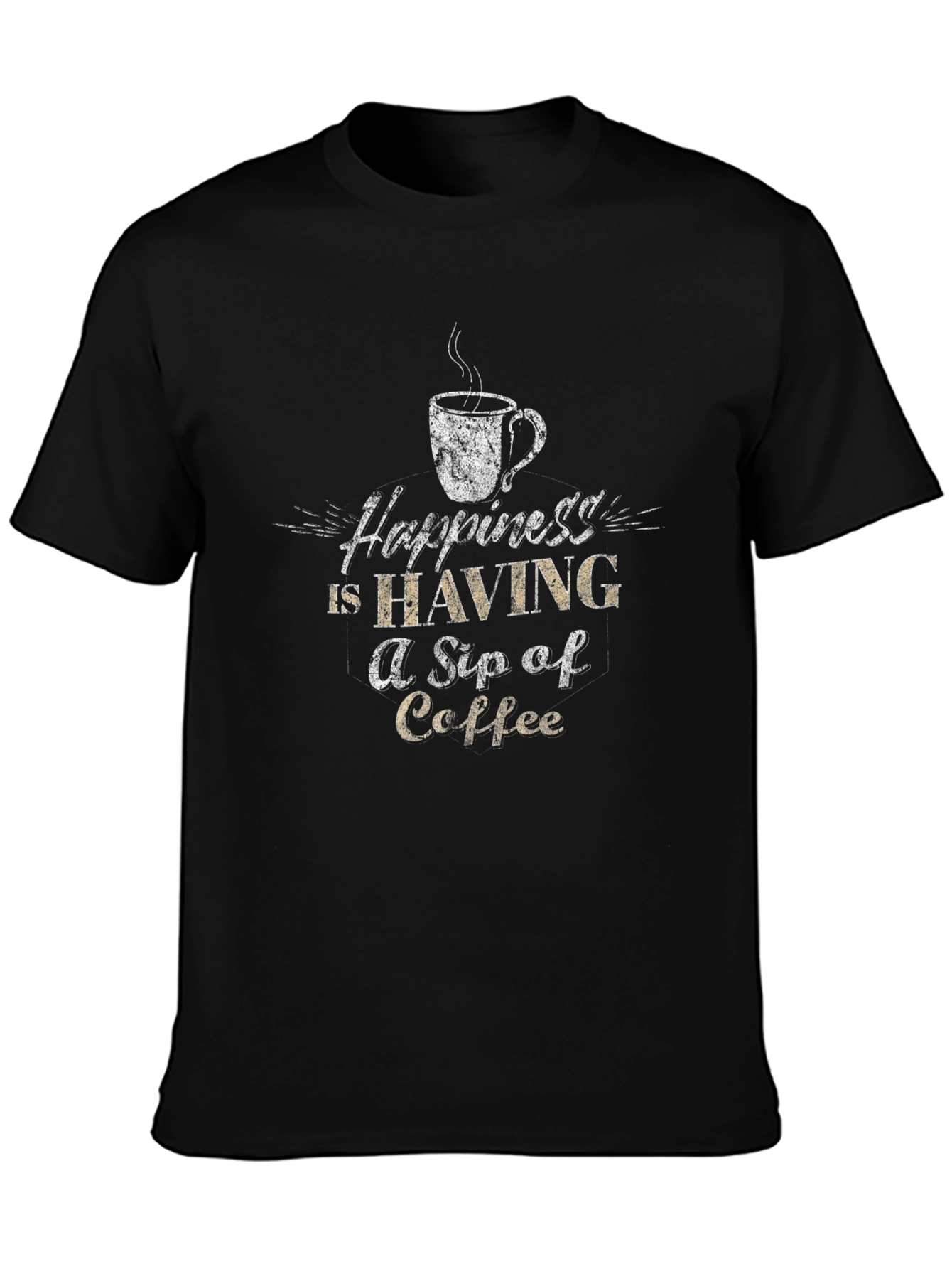 Coffee Lovers Happiness T-Shirt - Unisex