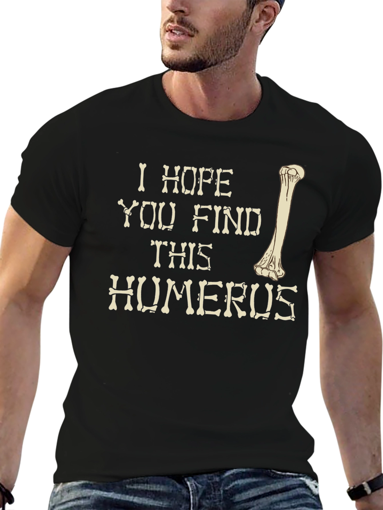 Humorous Bone Graphic T-Shirt