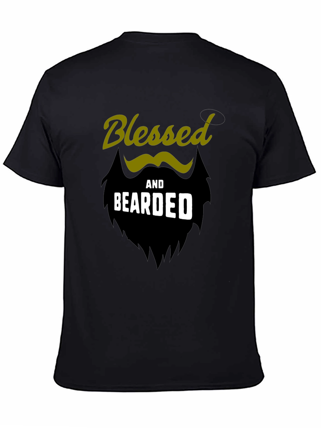 Blessed and Bearded Graphic T-Shirt