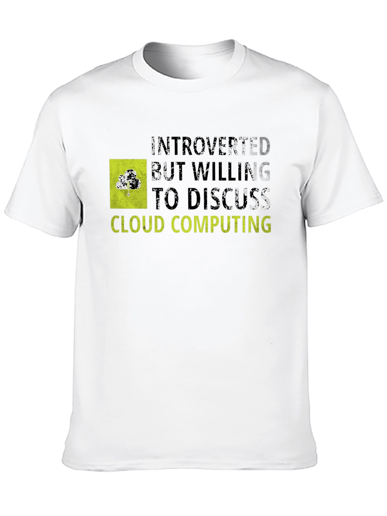 Introverted Cloud Computing T-Shirt