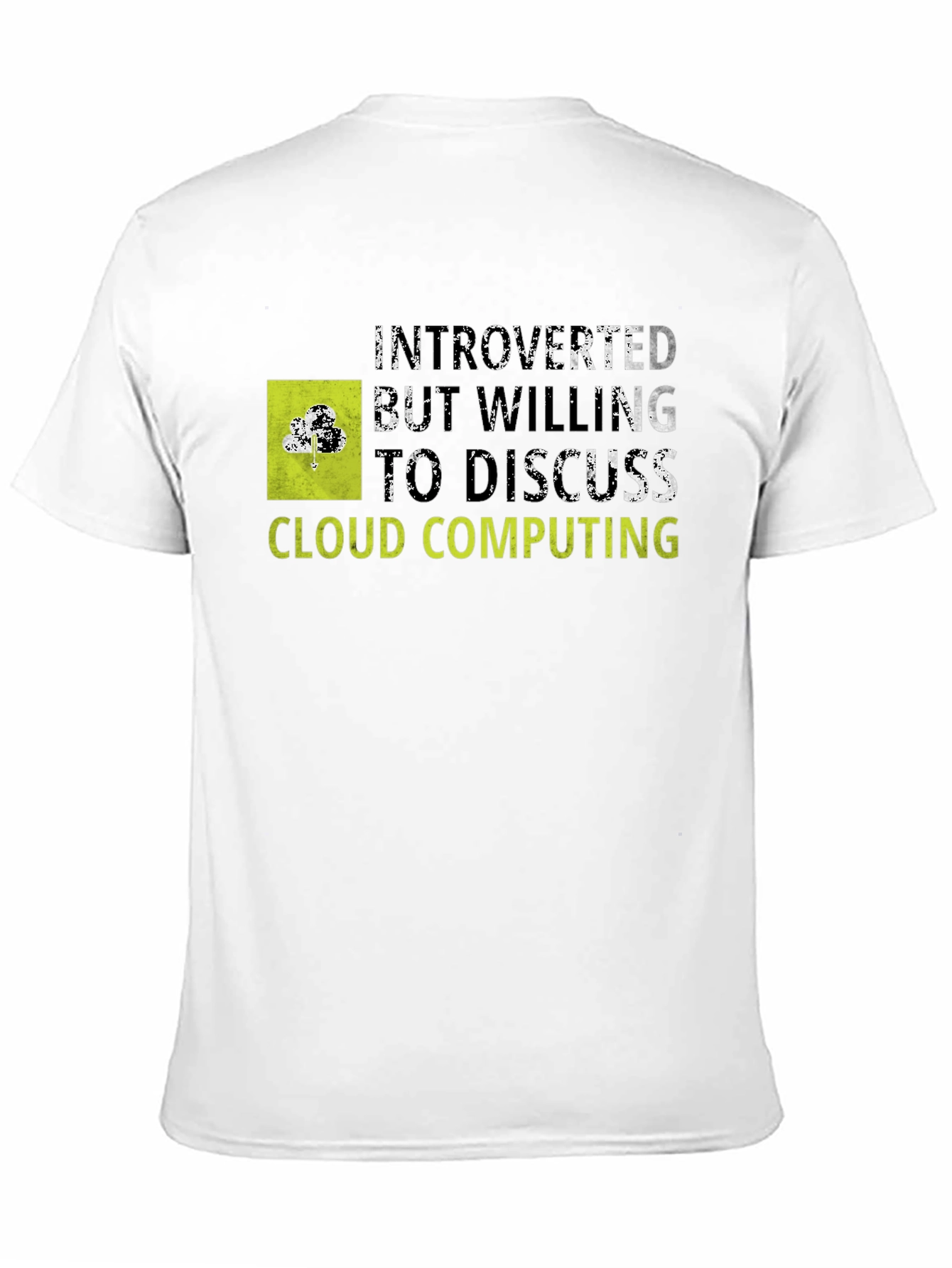 Introverted Cloud Computing T-Shirt