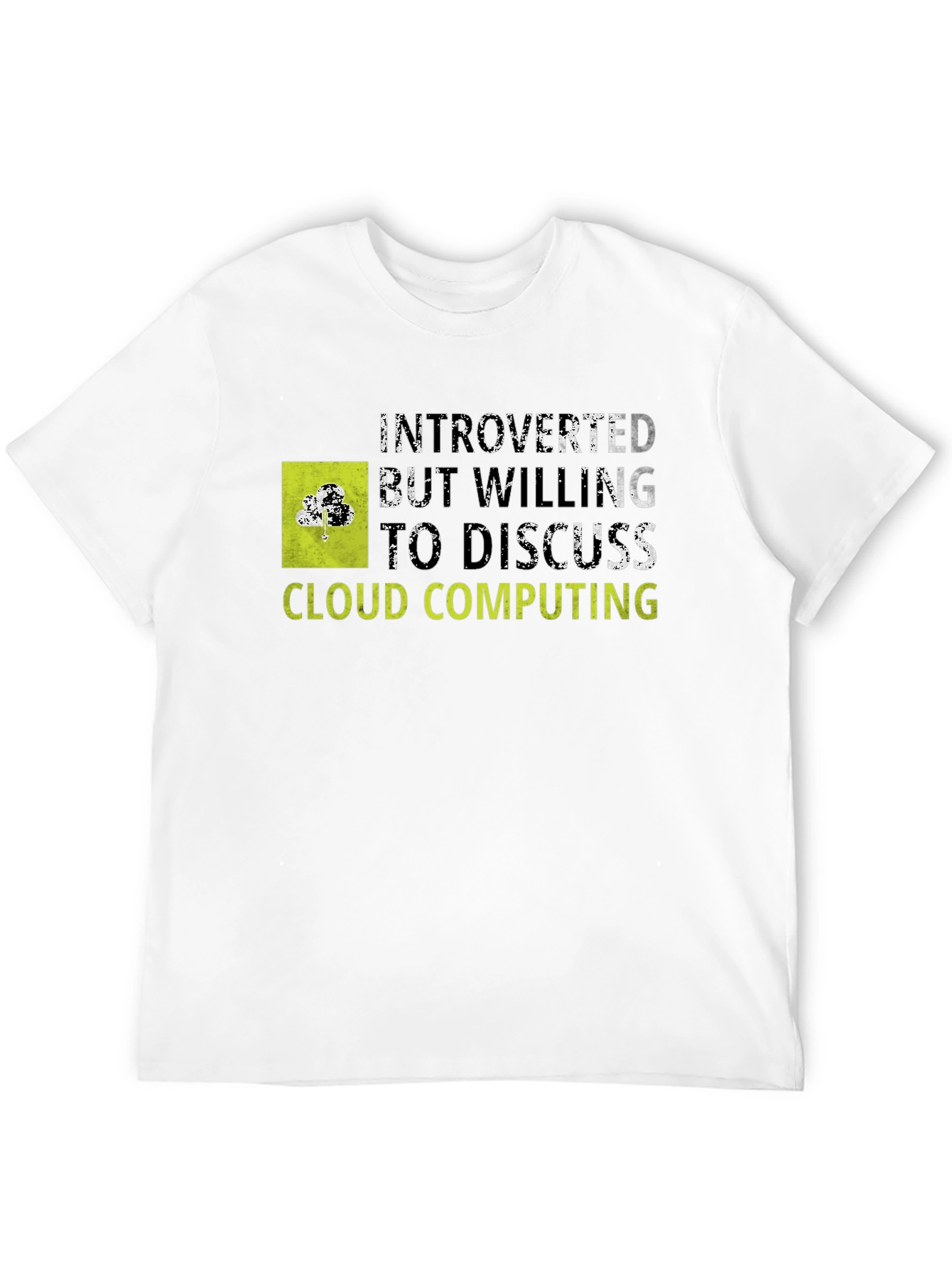 Introverted Cloud Computing T-Shirt