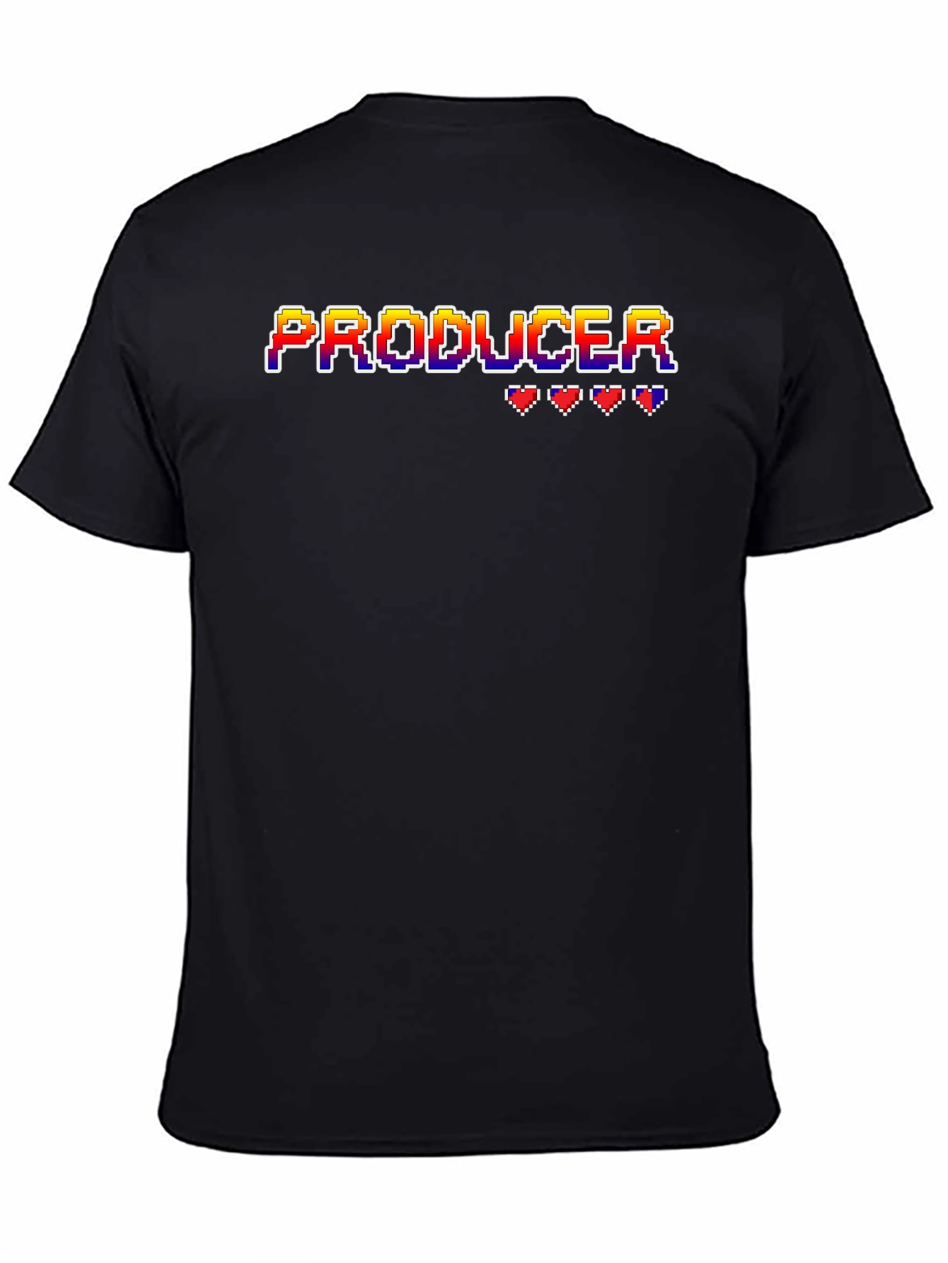 Pixel Producer T-Shirt - Retro Gaming Style